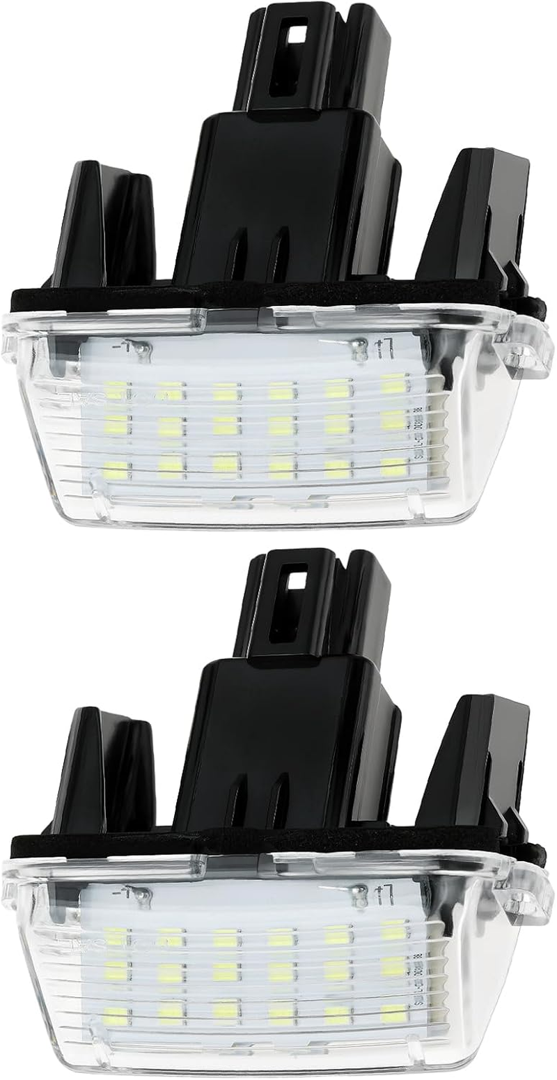 Be in Your Mind 2Pcs Number Plate Light 81270-0D120 812700D120 Compatible with Toyota Avensis Auris image number 1