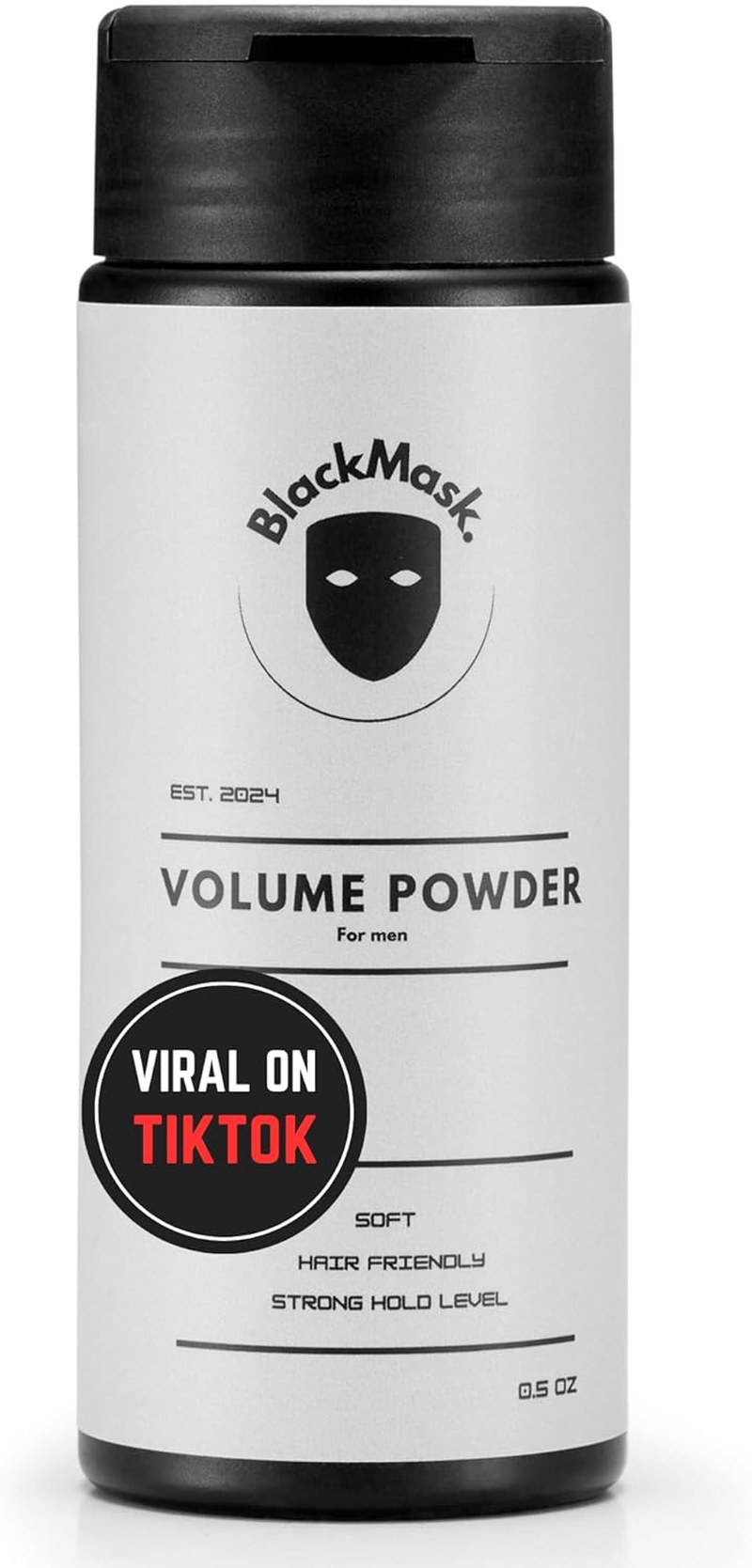 Blackmask Texture Powder for Men, Easy to Apply - Instantly Adds Texture & Volume, All-Natural Ingredients, Strong Hold, Hair Powder for Men image number 5