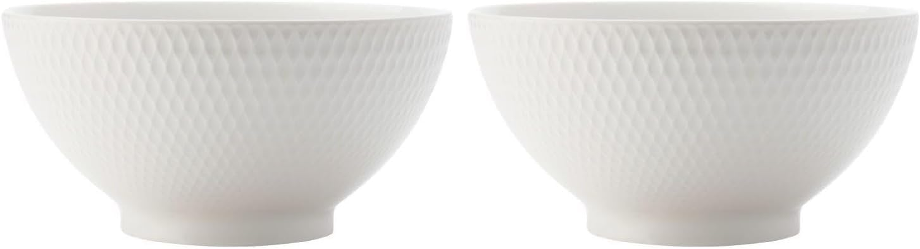 Maxwell & Williams White Basics Diamonds Rice Bowl 10Cm image number 6