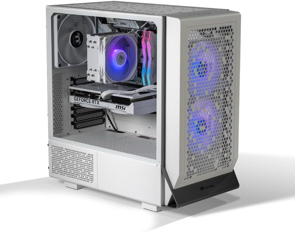 Thermaltake Gaming System Infinity PRO V6 Snow - AMD 7600 / RTX 5070/ B650 Wifi/ 32GB Ram/Ceres 300 Snow, CA-4J2-00D6WA-A6 image number 1