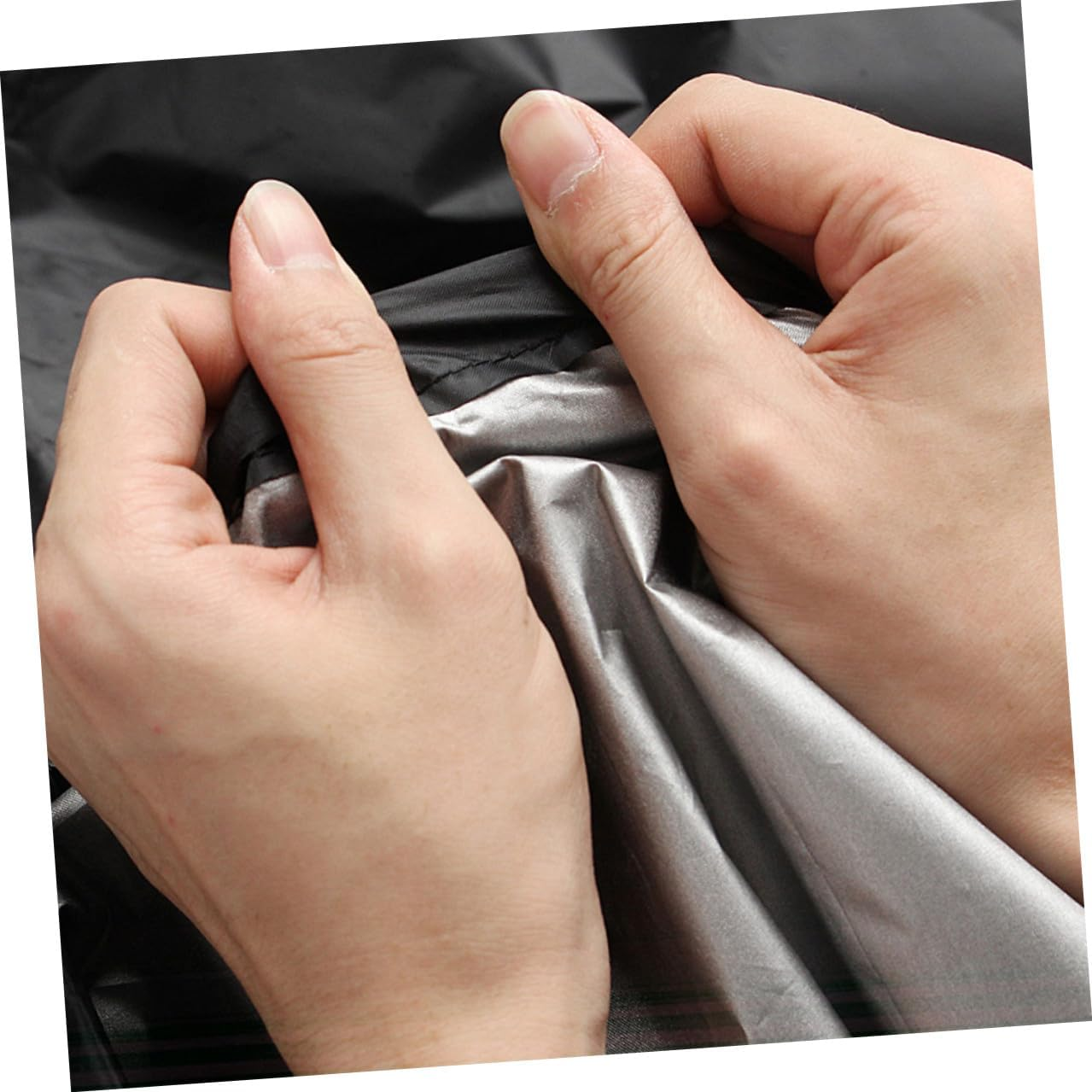 Heavy Duty Patio Heater Cover Oxford Fabric Protective Guard for Outdoor Garden Heater with Bottom Drawstring Stain-Resistant and Windproof