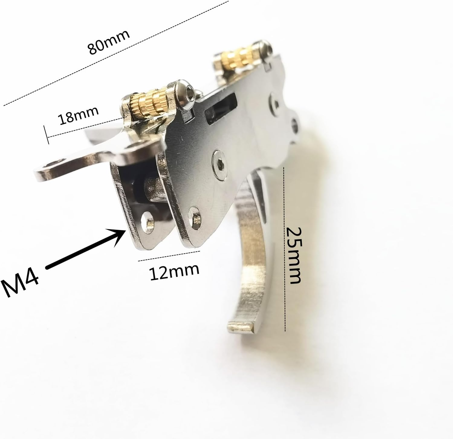 FEIXIA-105A 304 Stainless Steel Fishing Mechanism Submersible Amphibious Full Metal Steel 100 Pounds DIY Speargun Trigger image number 4