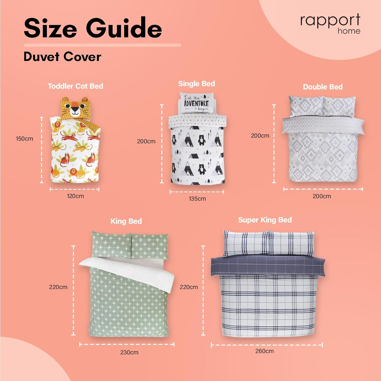 Rapport Home Furnishing Green Butterfly King Duvet Cover Set | Reversible Easy Care Polycotton Bedding with 2 Pillowcases - 230Cm X 220Cm image number 2