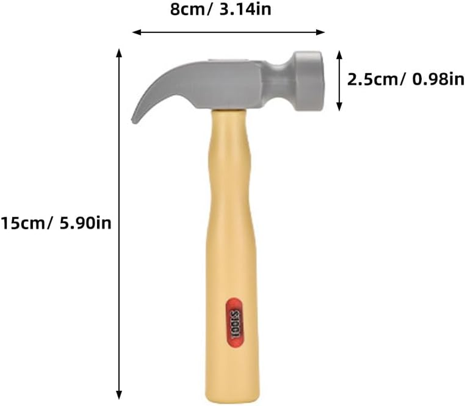 Vaguelly Toddler Tool Set - Montessori Screwdriver Kit for Kids, Pretend Play Repair Toolbox with Assorted Plastic Tools, Portable Design for Easy Keeping and Carrying, Educational Toy for Kids image number 5