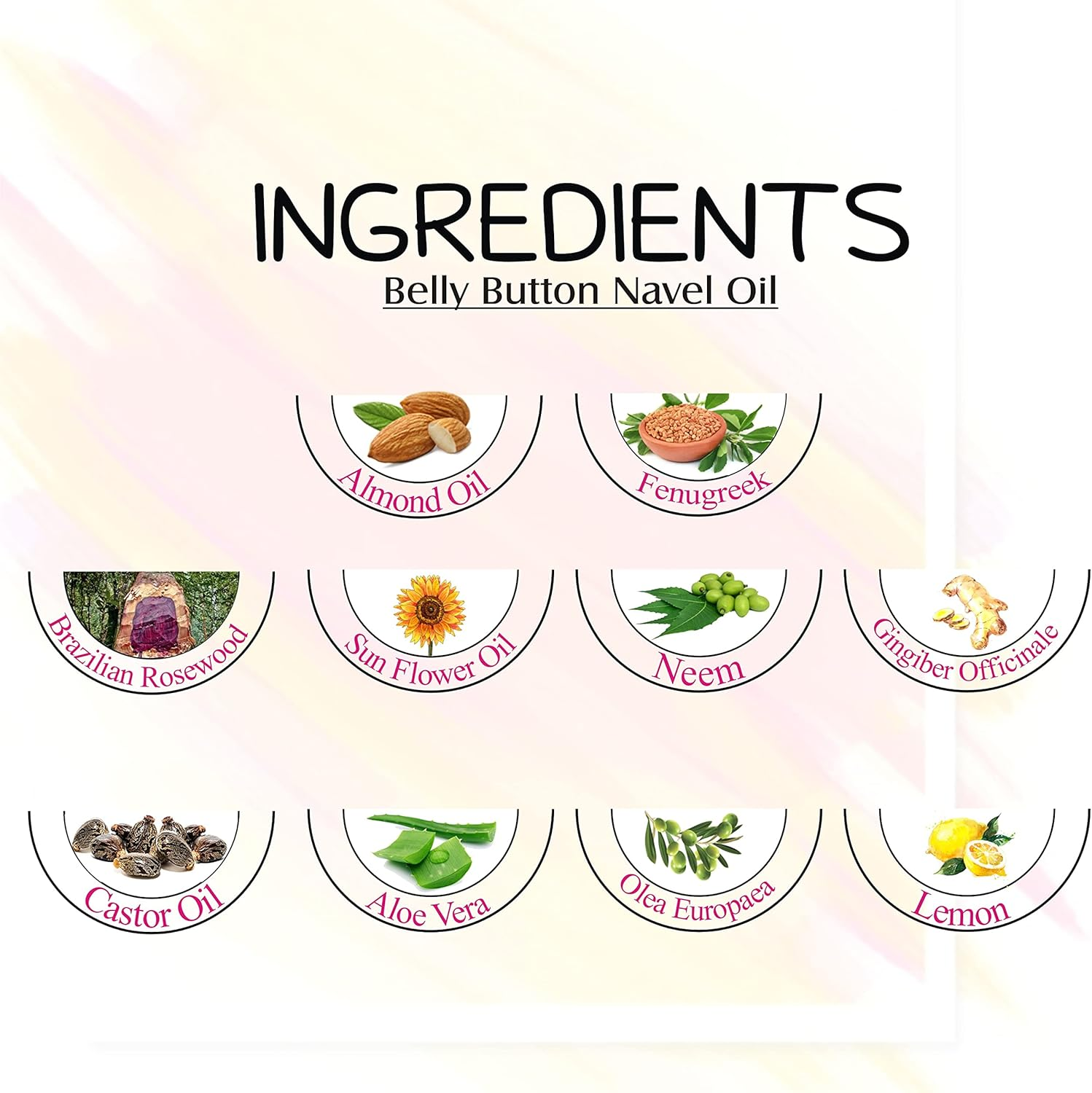 Zenvista Belly Navel Nabhi Oil Hair Growth Support Oil - Hair Fall, Dandruff Control -Nourishing & Cleansing Scalp Hair Care Oil, with Fenugreek, Ginger, Almond & Castor Oil- 15Ml image number 5