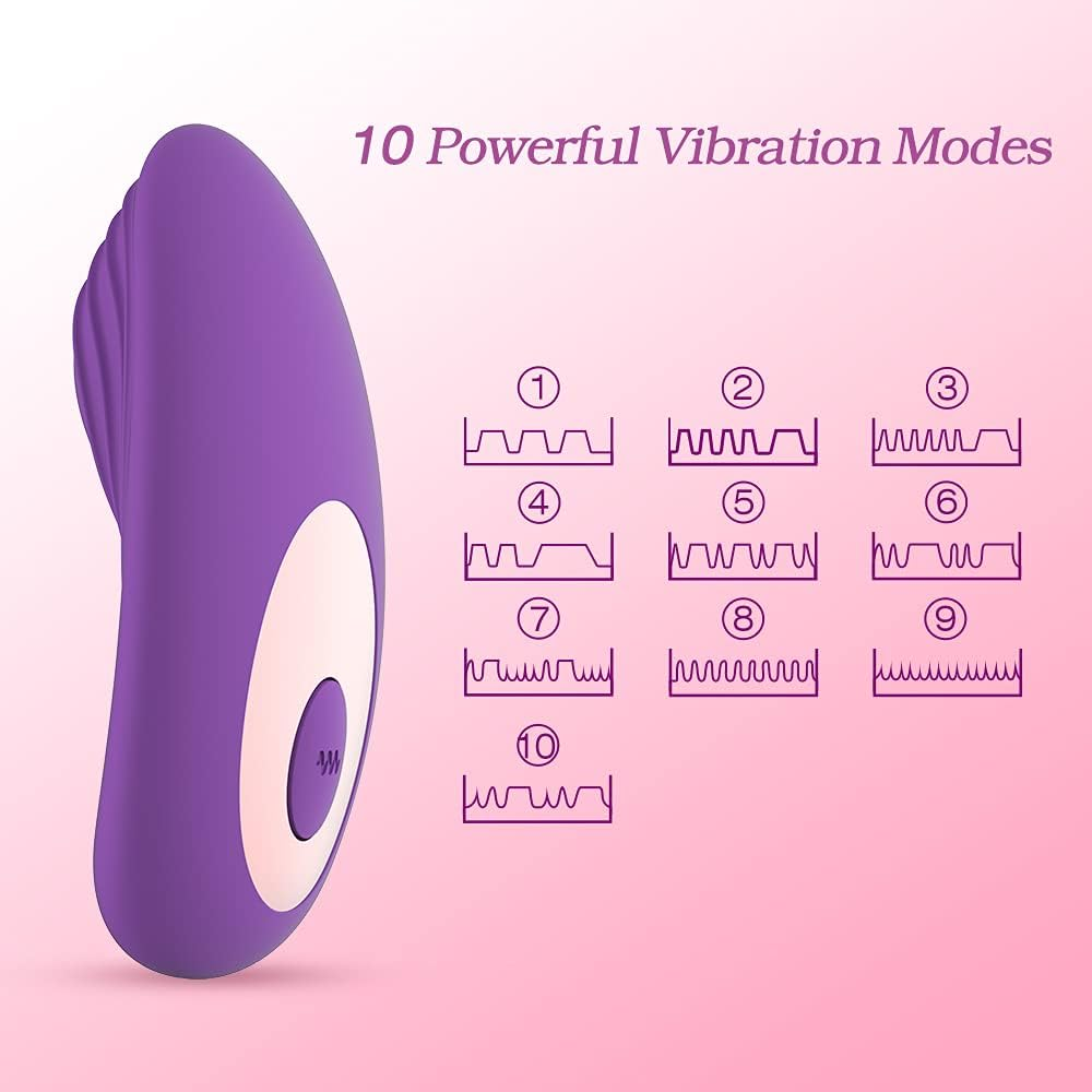 Remote Control Vibrator Couples Sex Toys, App Cellphone Wearable Couple G-SPOT Vibrator with 10 Vibration Settings, Mini Bullet Adult Toy for Women image number 1
