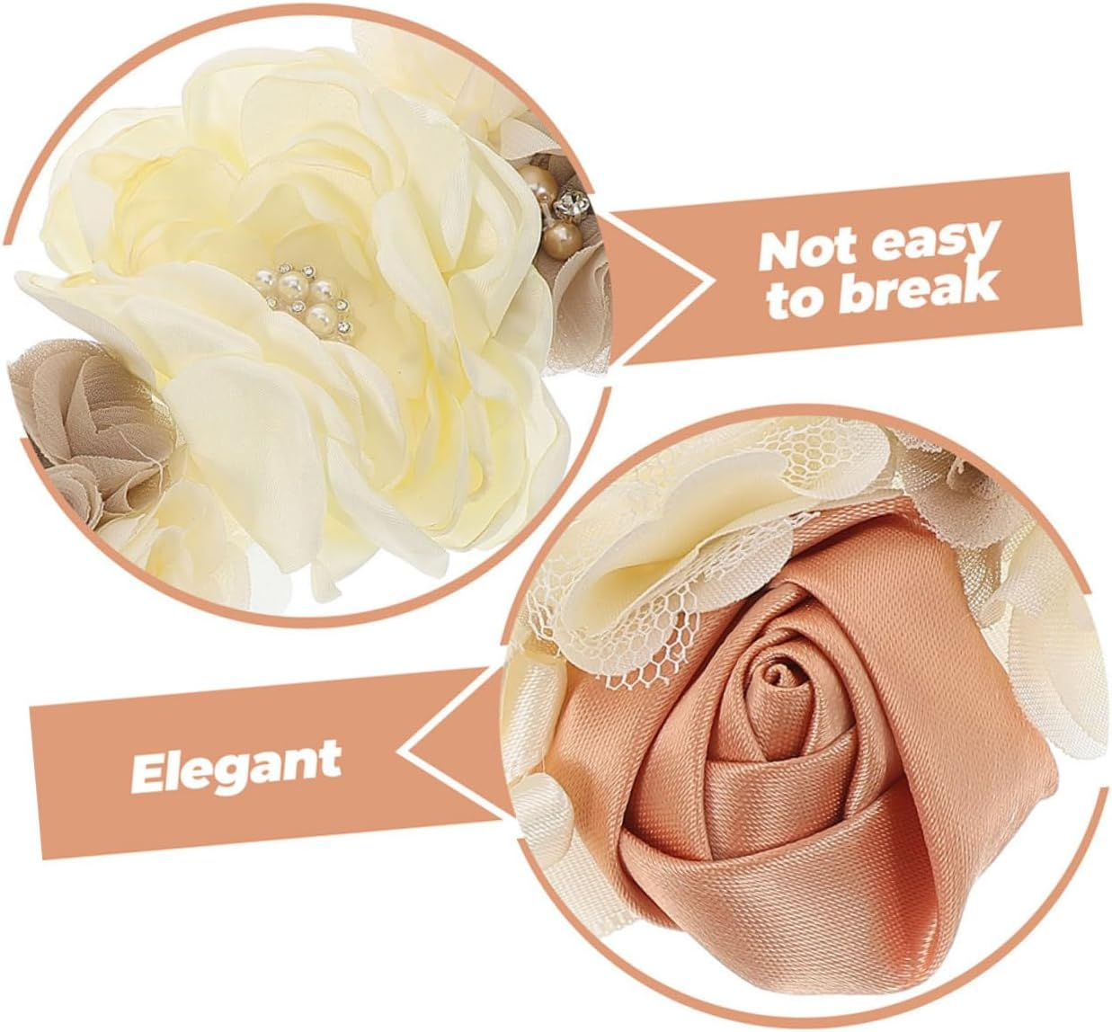 Hohopeti 2Pcs Maternity Belt Floral Mommy Sash Belly Band Pregnancy Photo Prop Keepsake Shower for Expecting Mothers image number 5