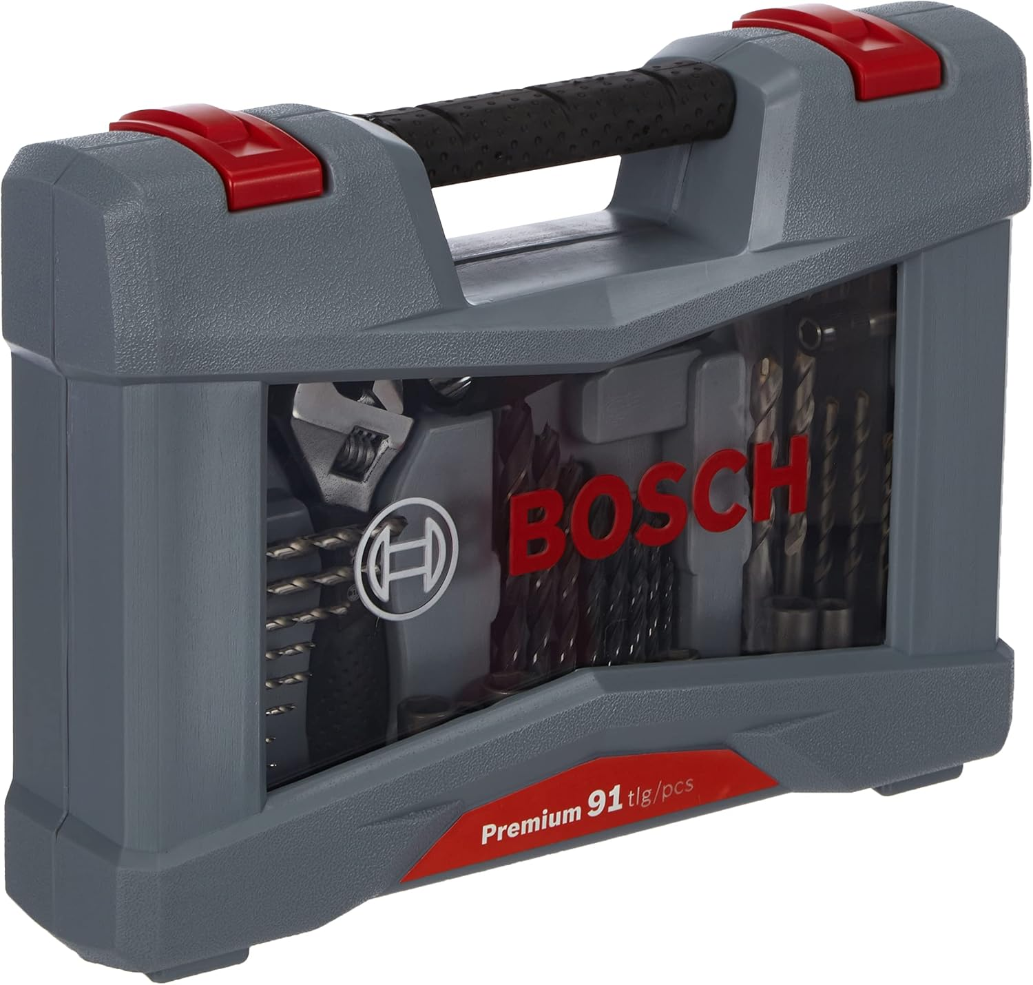 Bosch Professional 105 Pieces Premium X-Line Drill Bit and Screwdriver Bit Set (For Wood, Metal and Stone, Accessories Drill) image number 1