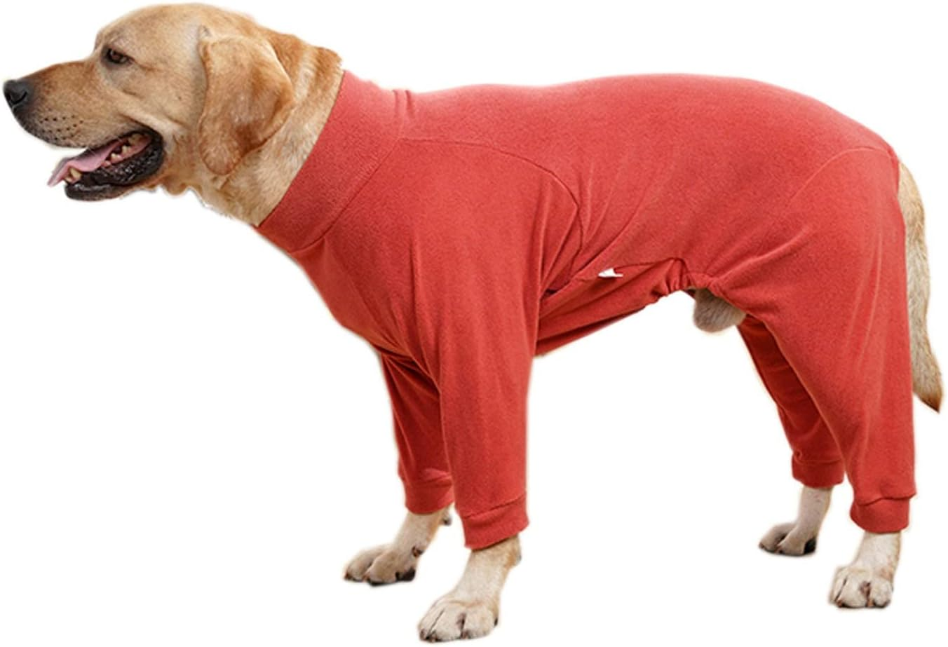 Dog Pajamas Winter Warm Coat 4 Legs Fleece Dog Onesie PJS Lightweight Turtleneck Dog Cold Weather Coat for Small Medium Large Dogs