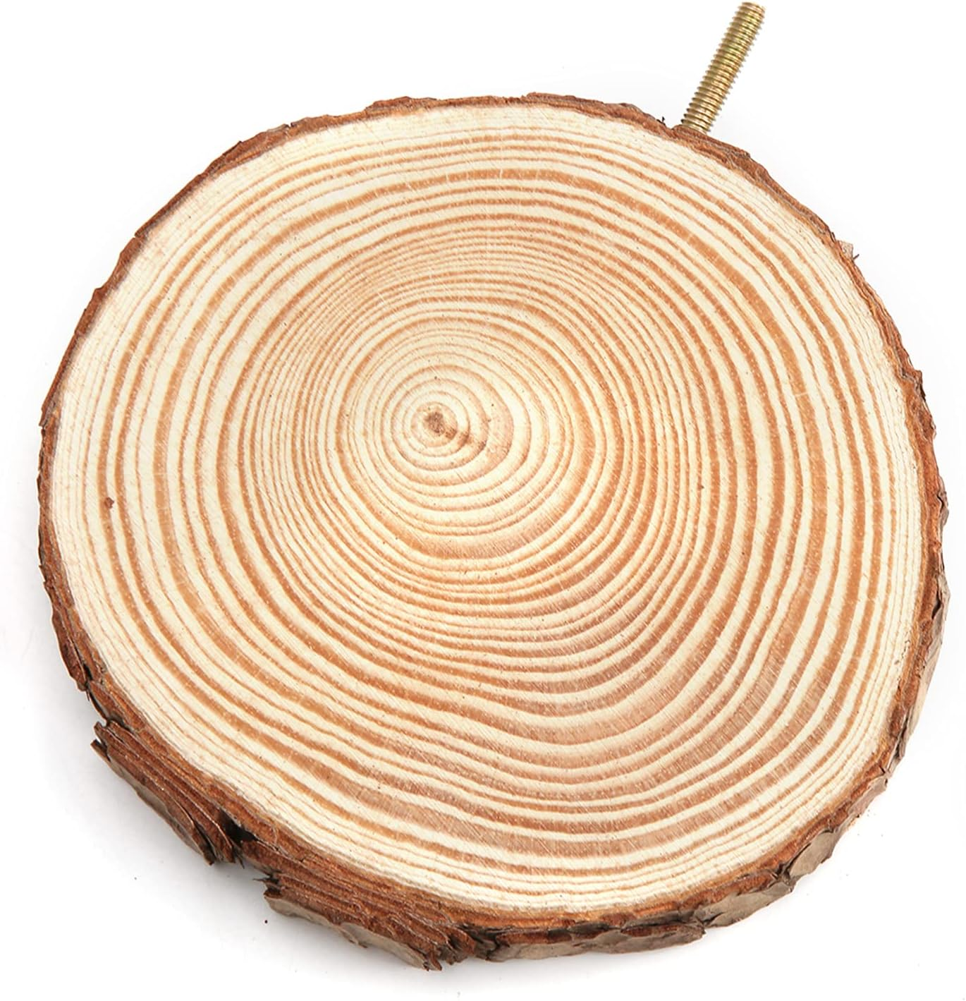 Cryfokt round Wooden Perch Platform for Birds, Safe and Durable, for Pet Exercise and Resting (5-6) image number 2