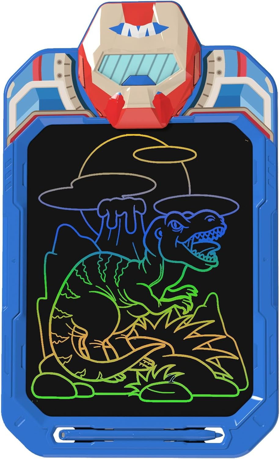 LCD Writing Tablet 10 Inch Colorful Doodle Board, Electronic Erasable Reusable Drawing Pad,Magic Kids Drawing Tablet, Educational Writing Board Toys Gifts for 3 4 5 6 7 8 Year Old Girls Boys image number 3