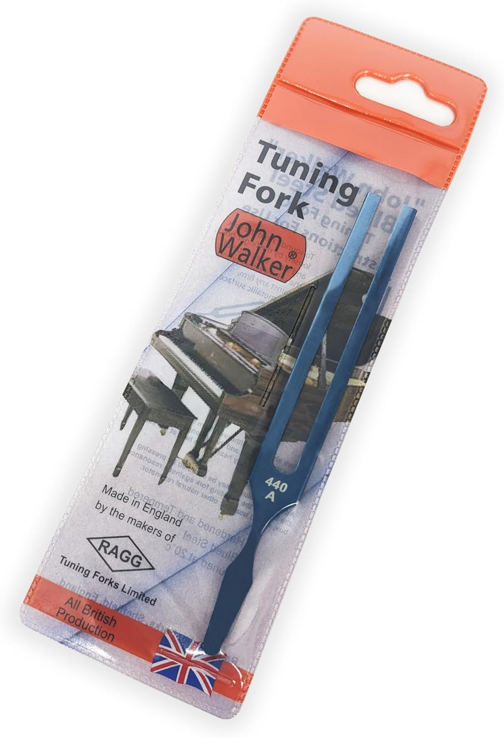 Ragg Tuning Forks A440 John Walker Tuning Fork Manufactured by in Sheffield, England. Standard Orchestra Pitch A440Hz. Tuning Fork for Tuning Violins, Pianos, Guitars and Other Musical Instruments image number 6