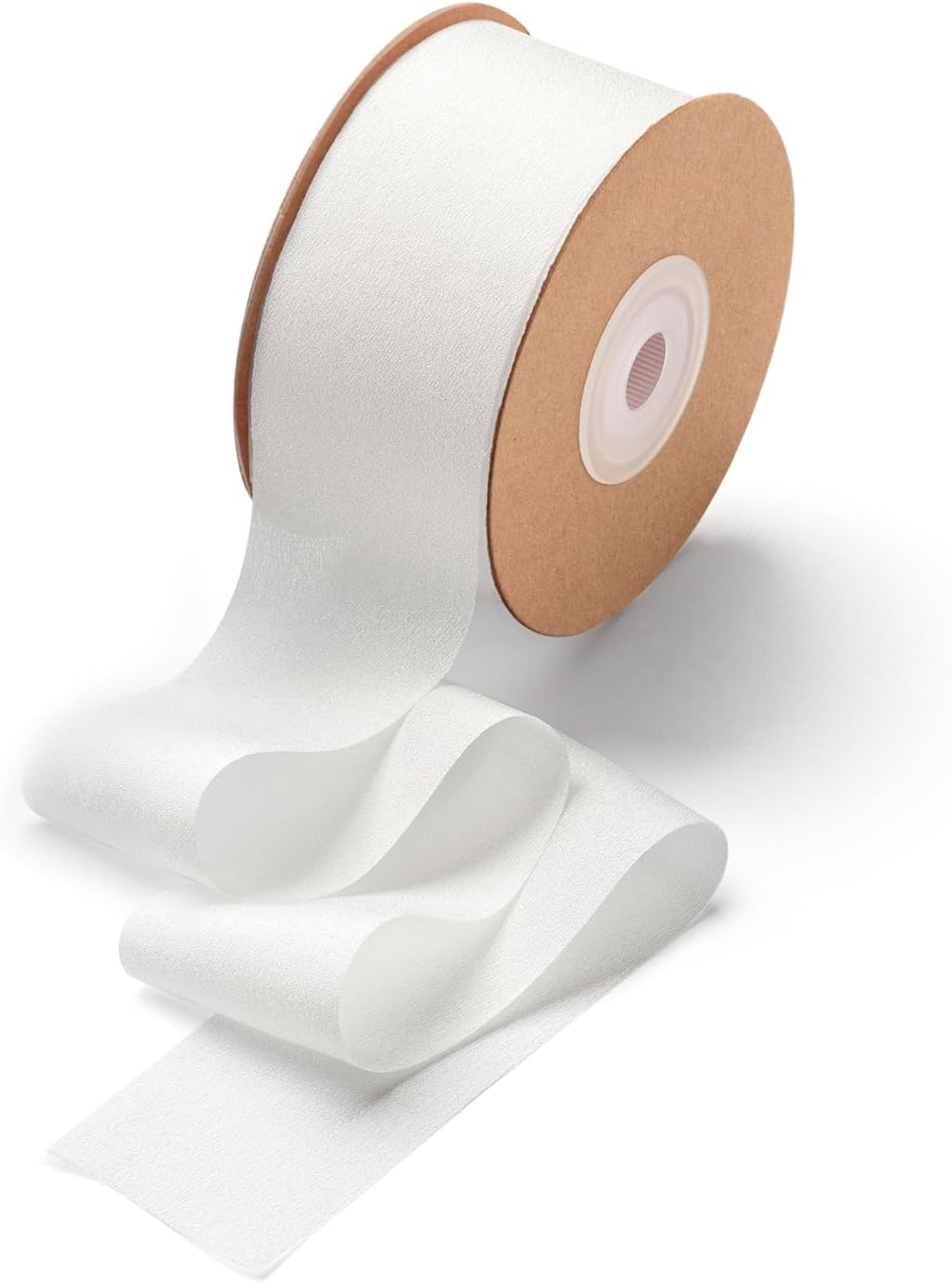 Grosgrain Ribbon Light Brown Wedding Decor Ribbon for Gift Wrapping Bow,Brown,1.5 Inch X 25 Yd image number 5