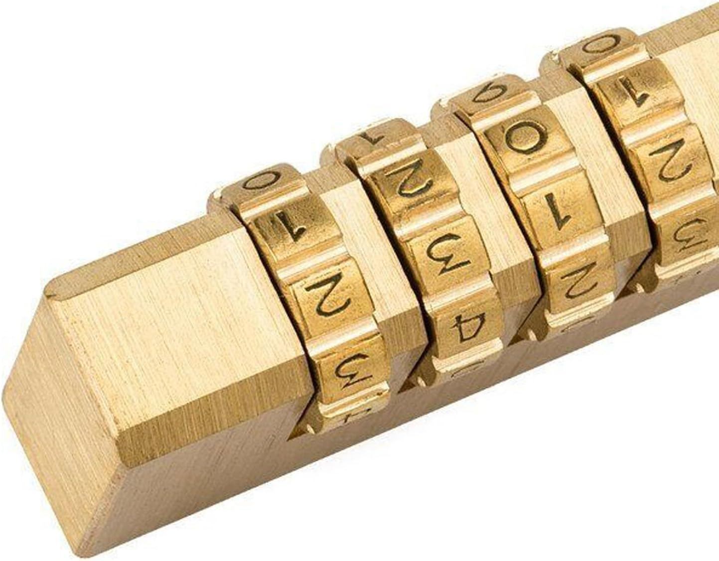 Combination Padlocks, MH MOIHSING Code Lock, Locker Case Copper Stainless Steel Padlock Solid Brass Lock Digit Combination Password Secret Code Digital Locker for Gym Outdoor image number 5