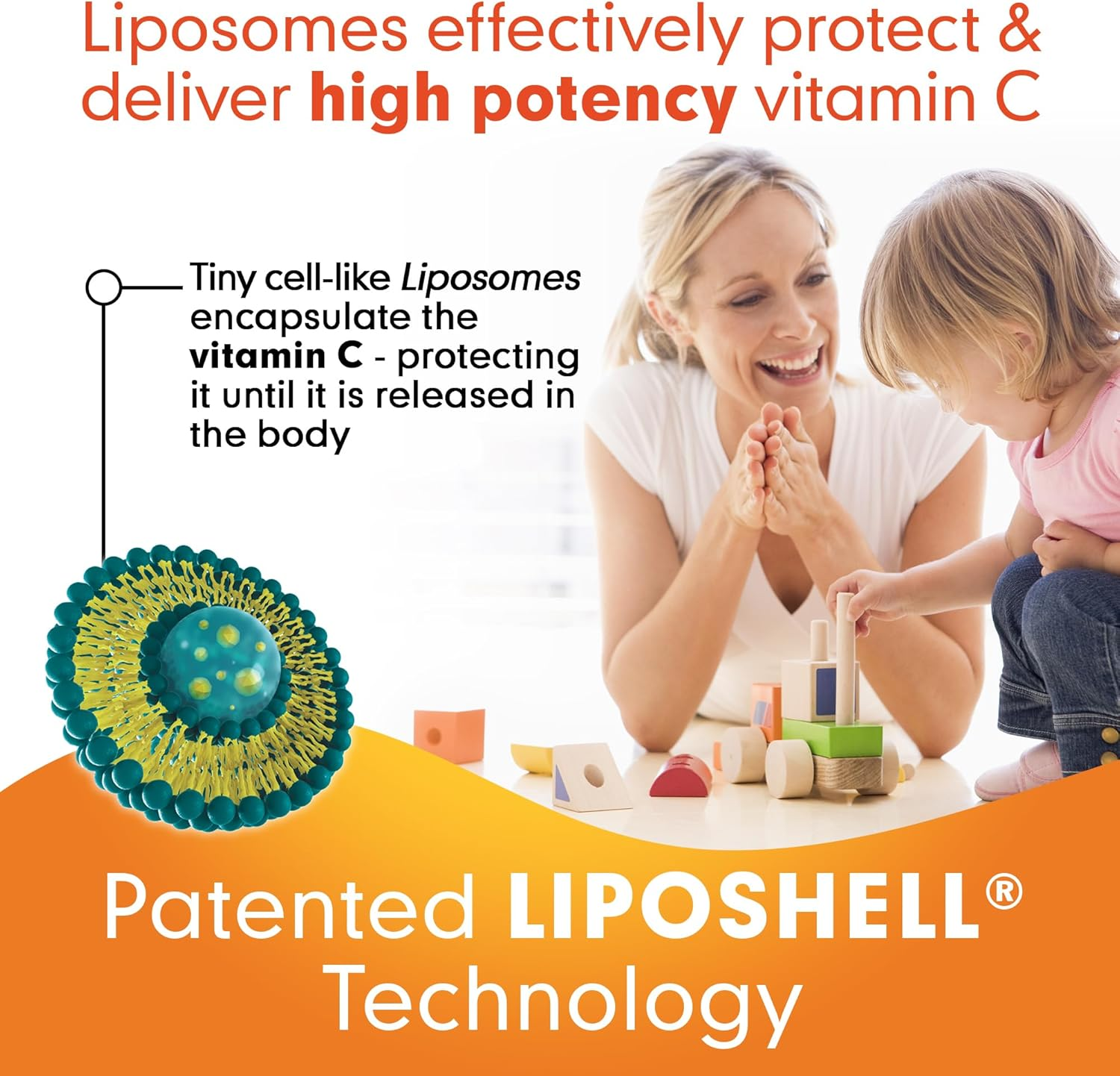 Lipo-Sachets Liposomal Vitamin C - 1,000Mg per Serving for Immune and Collagen Support - High Absorption - GMO Free, No Added Sugar, Vegan - 30 Liposomal Liquid Vitamin C Packets image number 4