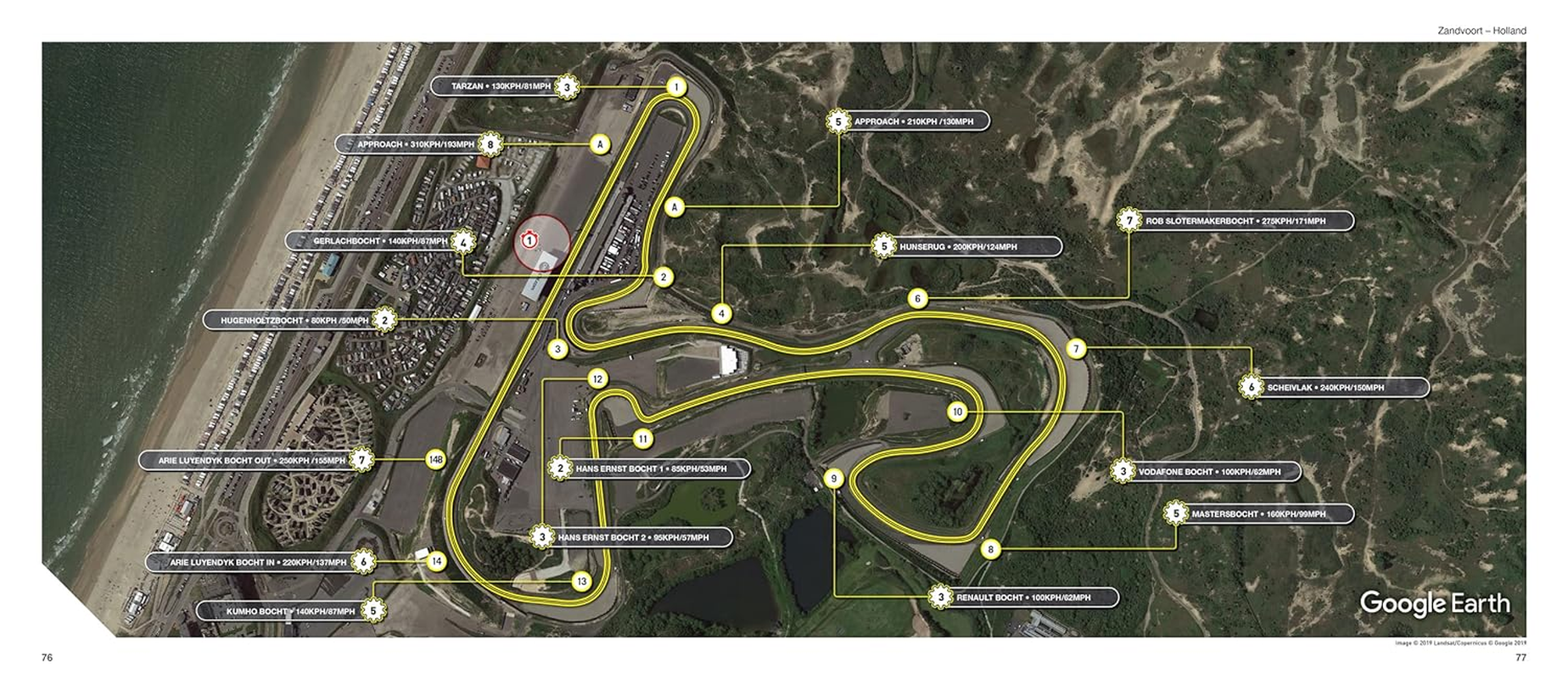 Formula One Circuits from Above: Legendary Tracks in High-Definition Satellite Photography image number 2