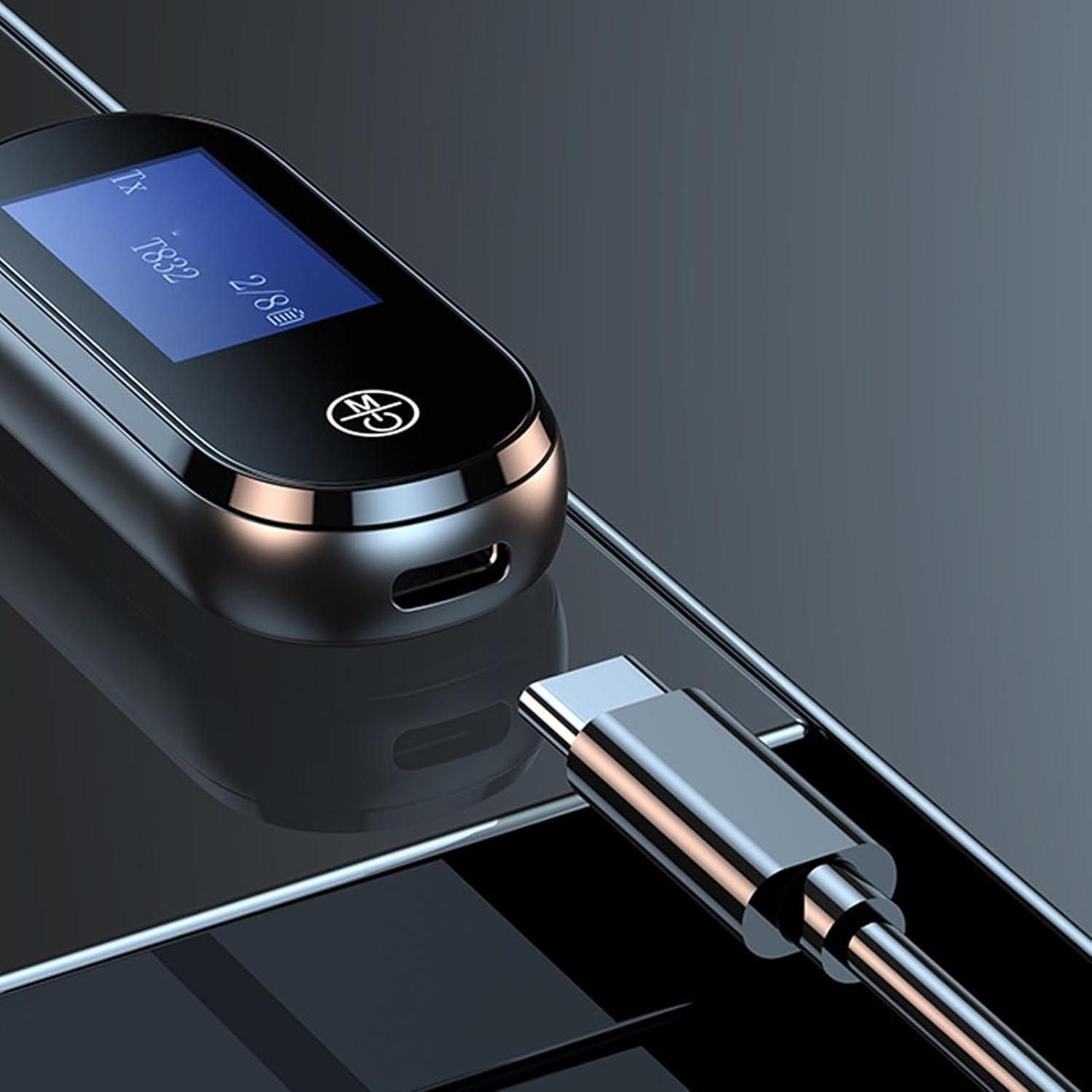 LICAEVEY Bluetooth 5 3 Transmitter Receiver, 2 in 1 Device with Aptx Low Latency and Hifi Sound Quality for TV Computer Airplane Travel Home Gym