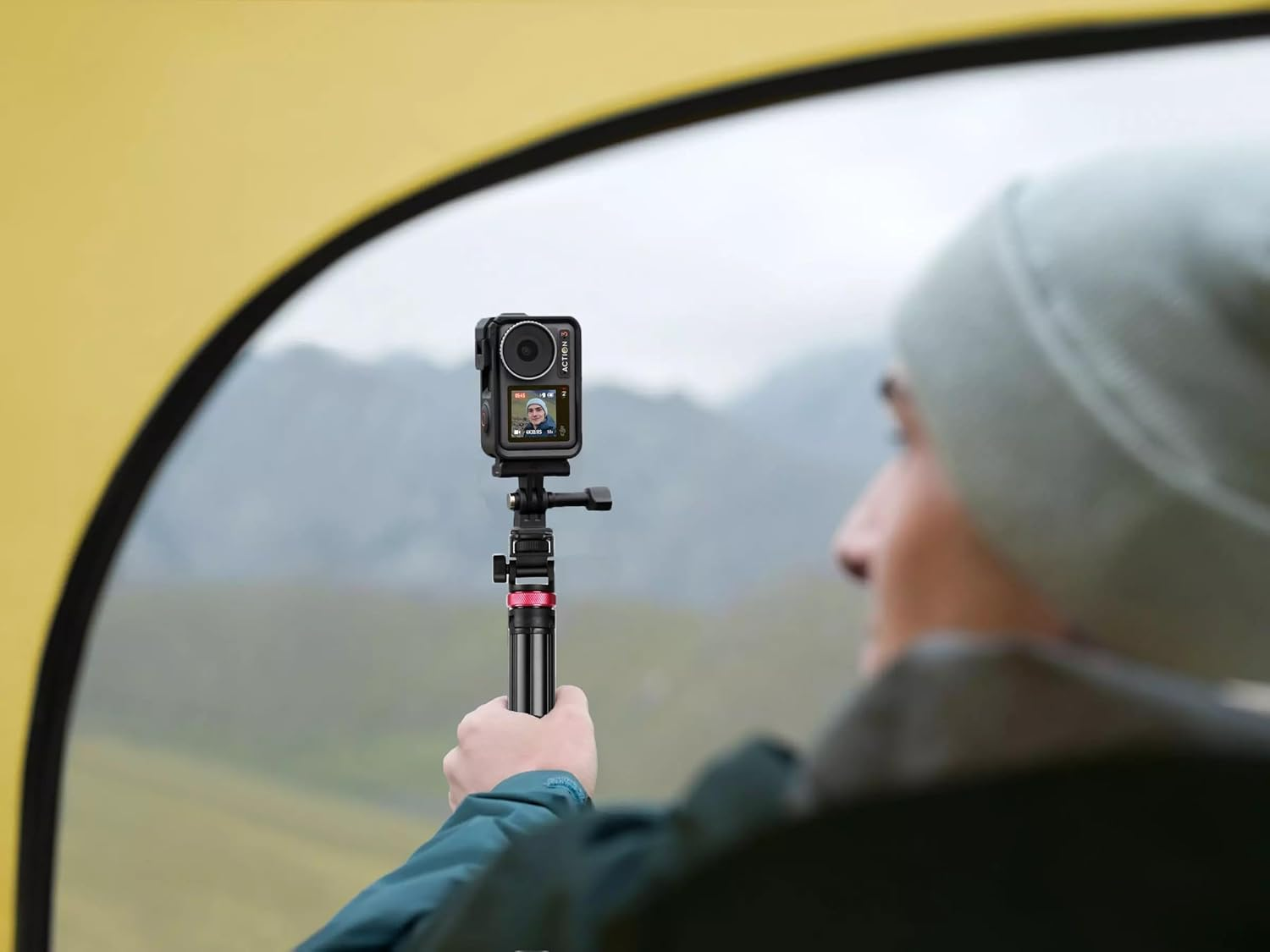 81'' Osmo-Mobile Floor Tripod-Stand Holder for DJI Osmo Mobile SE 7P 7 6 5 4 / Osmo-Pocket 3 2 1 / Osmo Action 5 Pro 4 3 2 1 image number 4