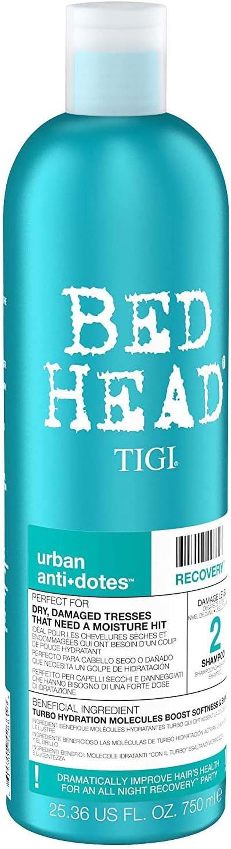 Tigi Bed Head Urban Anti+Dotes Recovery Shampoo 750Ml/25.36Oz