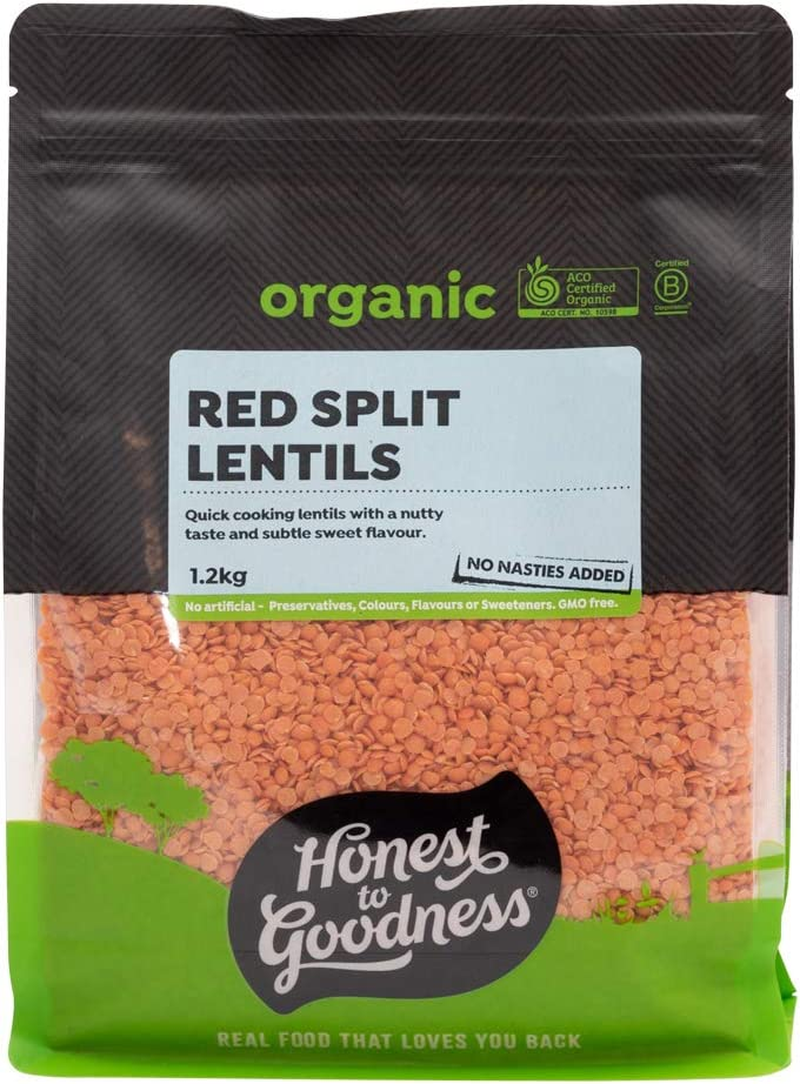 Honest to Goodness Organic Red Split Lentils 1.2 Kg image number 4