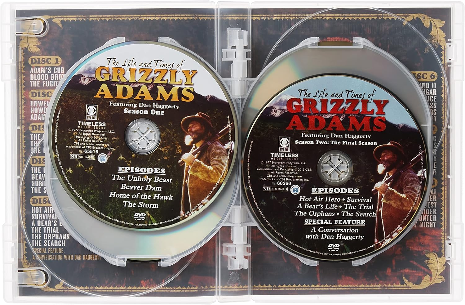The Life and Times of Grizzly Adams: the Complete Series image number 1