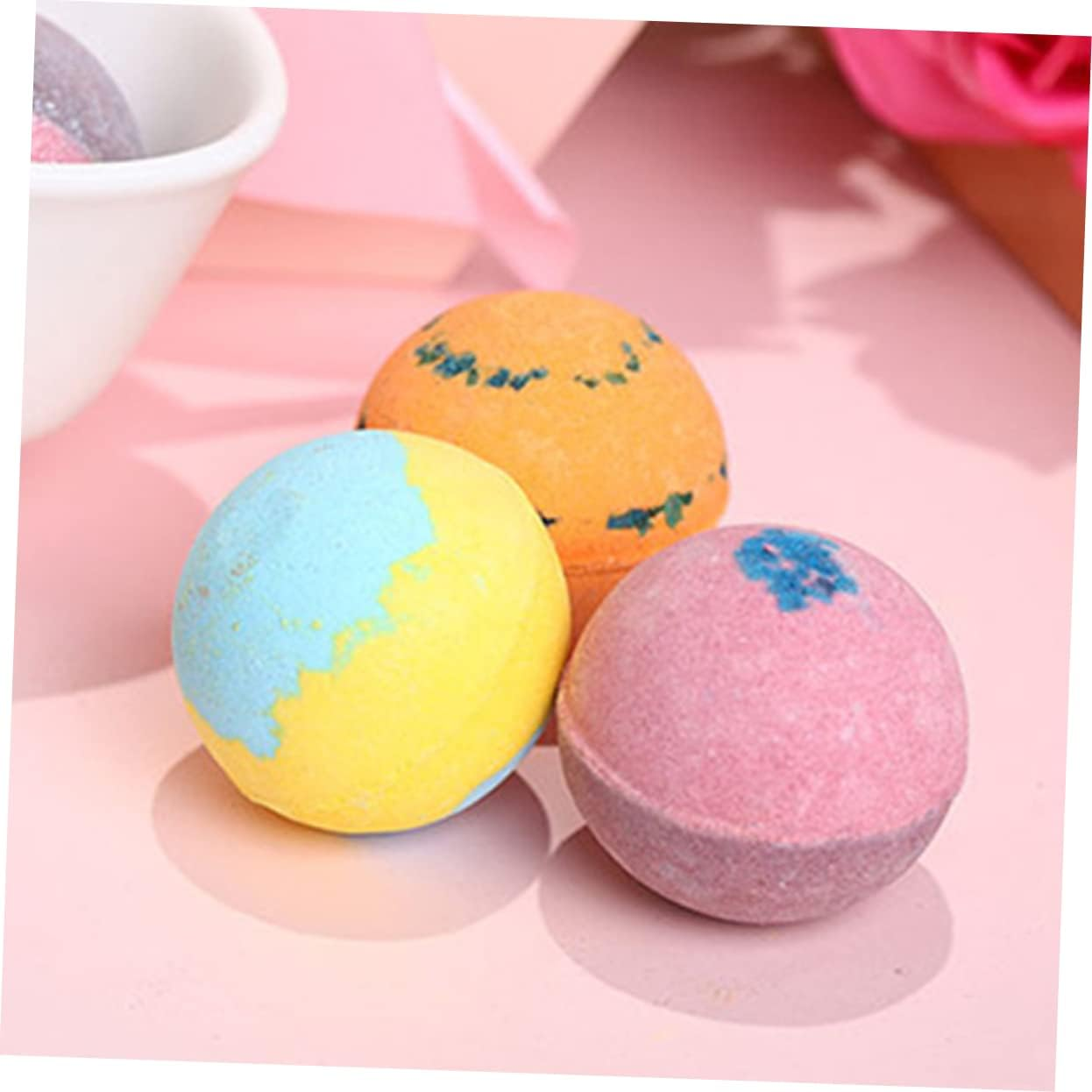 Beatifufu 6Pcs Bath for Relaxation and Skin Natural Ingredients Lemon Sweet for Home and Travel Use image number 6