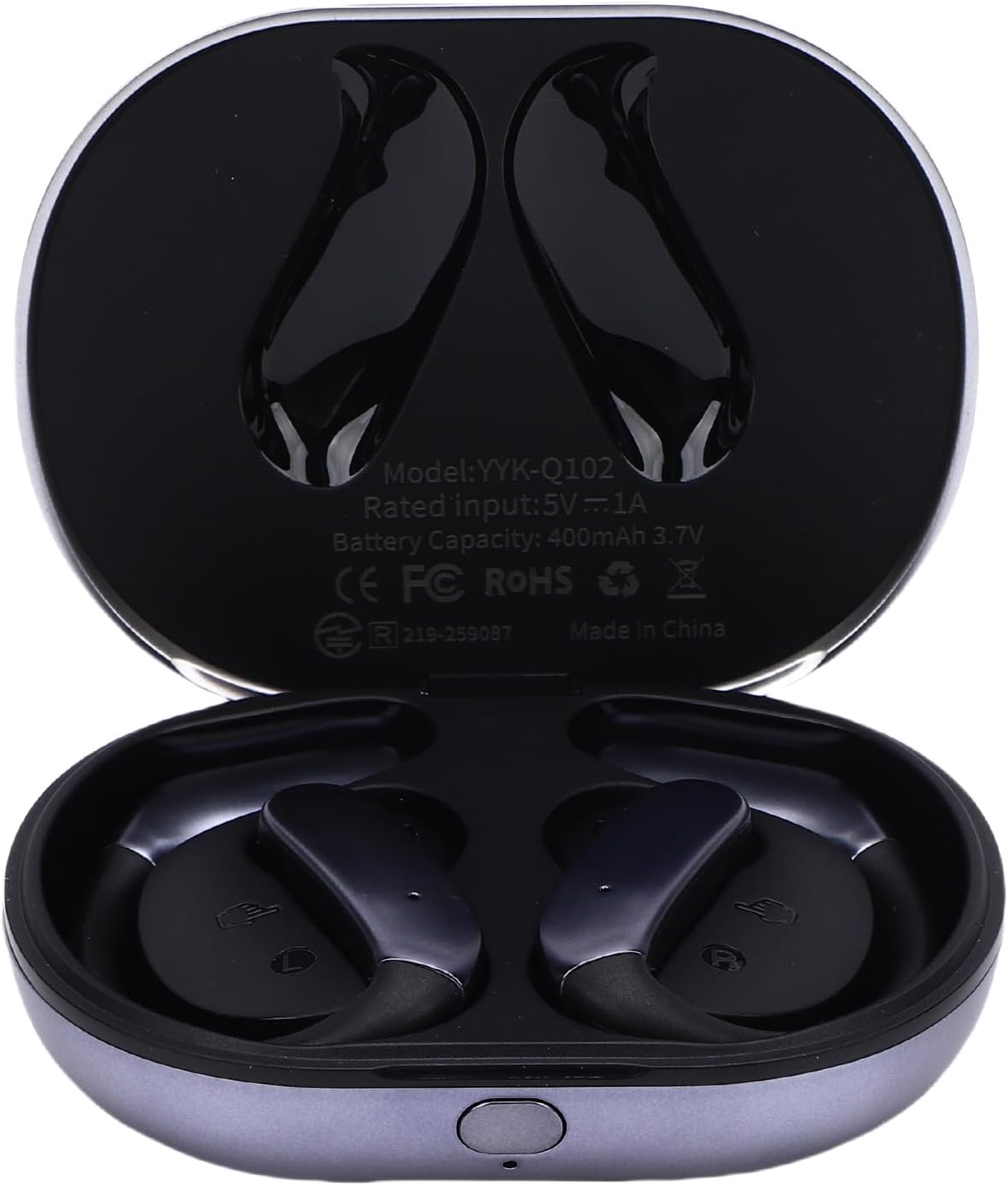 VELATEMOR AI Translation Earbuds, Open Wireless Earphones, Real Time Languages AI Translator Earbuds, Bluetooth Headphones for Travel Business Learning image number 5