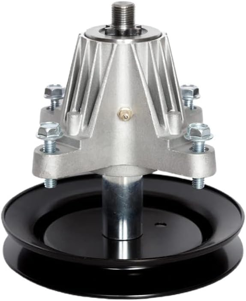 Replacement for 918-04822 918-04822A 918-04822B 918-04889 918-04889A 918-04950 618-04822 618-04822A 618-04889 618-04889A 618-04950 Spindle Assembly Cub Cadet MTD Troy Bilt 42" Deck Pulley Bolts image number 1