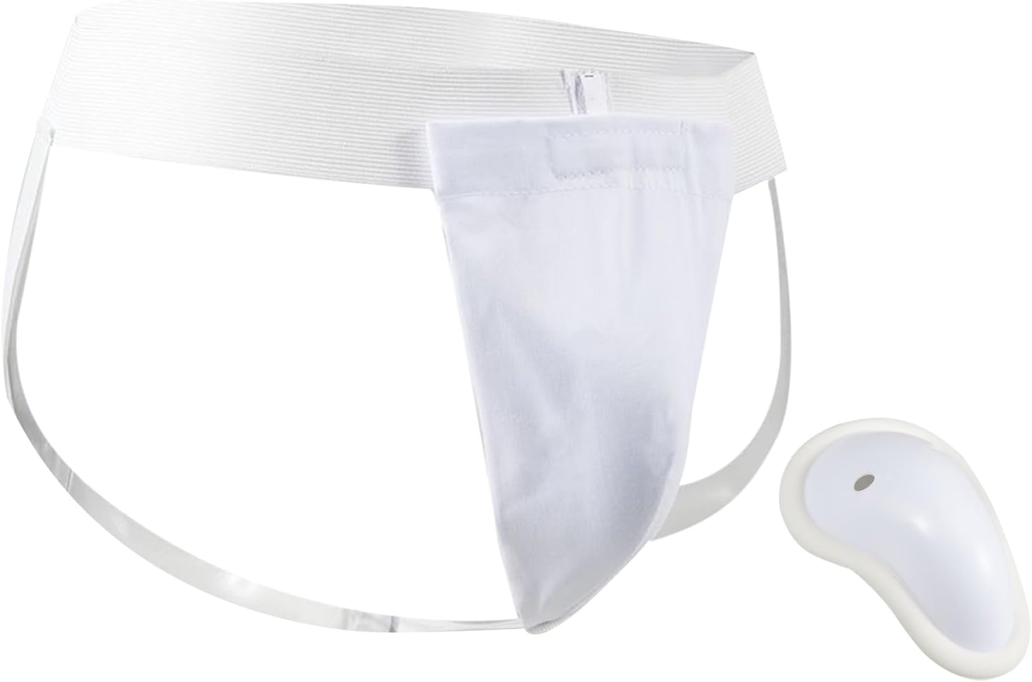 Groin Protector - Martial Arts Groin Protectors,Athletic Supporters, Shock-Absorbing Kids Protective Cup, Men Jockstrap for Fighting Training Karate Kickboxing