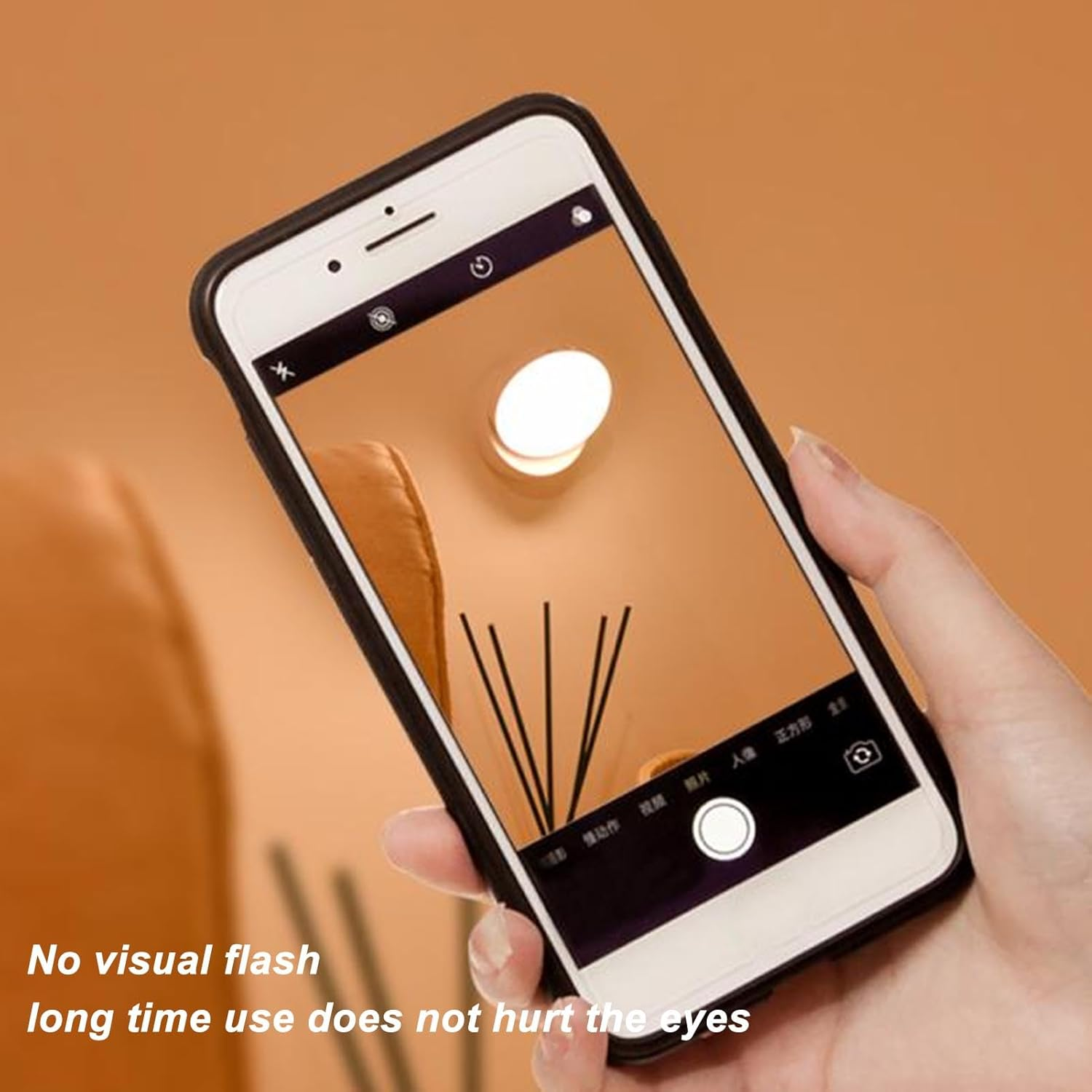 LED Motion Sensor Night Light, Rechargeable LED Night Lights, LED Induction Lamp with Double Sided Tape, 360 Degree Rotating, for Stair Closet Hallway Bedroom (Warm Light)