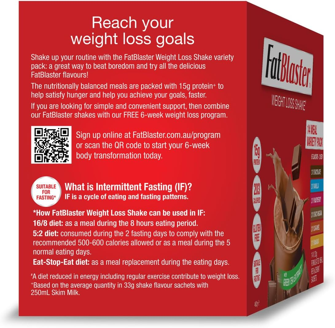 Naturopathica Fatblaster Weight Loss Shake Sachets 33 G (Pack of 14) image number 6