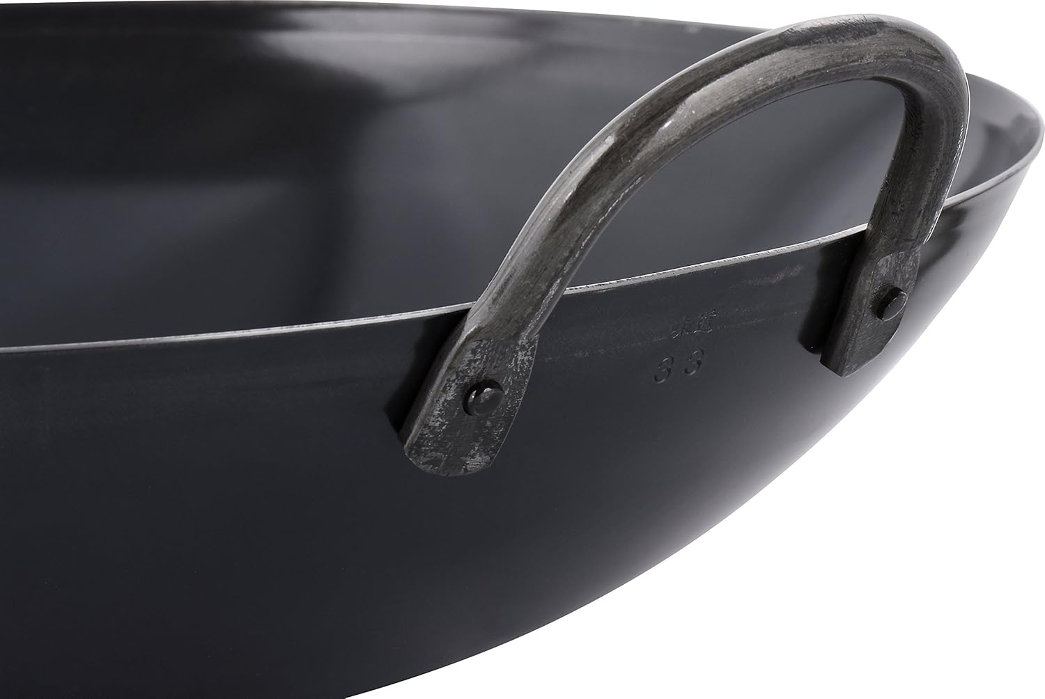 Wahei Freiz Ajido AD-643 Authentic Wok, 13.0 Inches (33 Cm), Iron Pot, Professional Specifications, Made in Japan image number 5