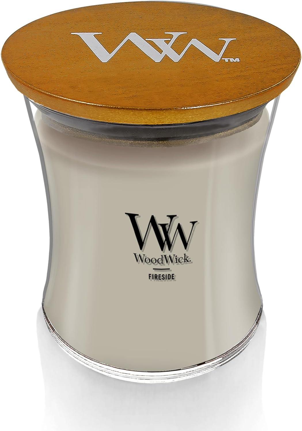 Woodwick Fireside Candle Hourglass Jar Candle, Medium image number 5