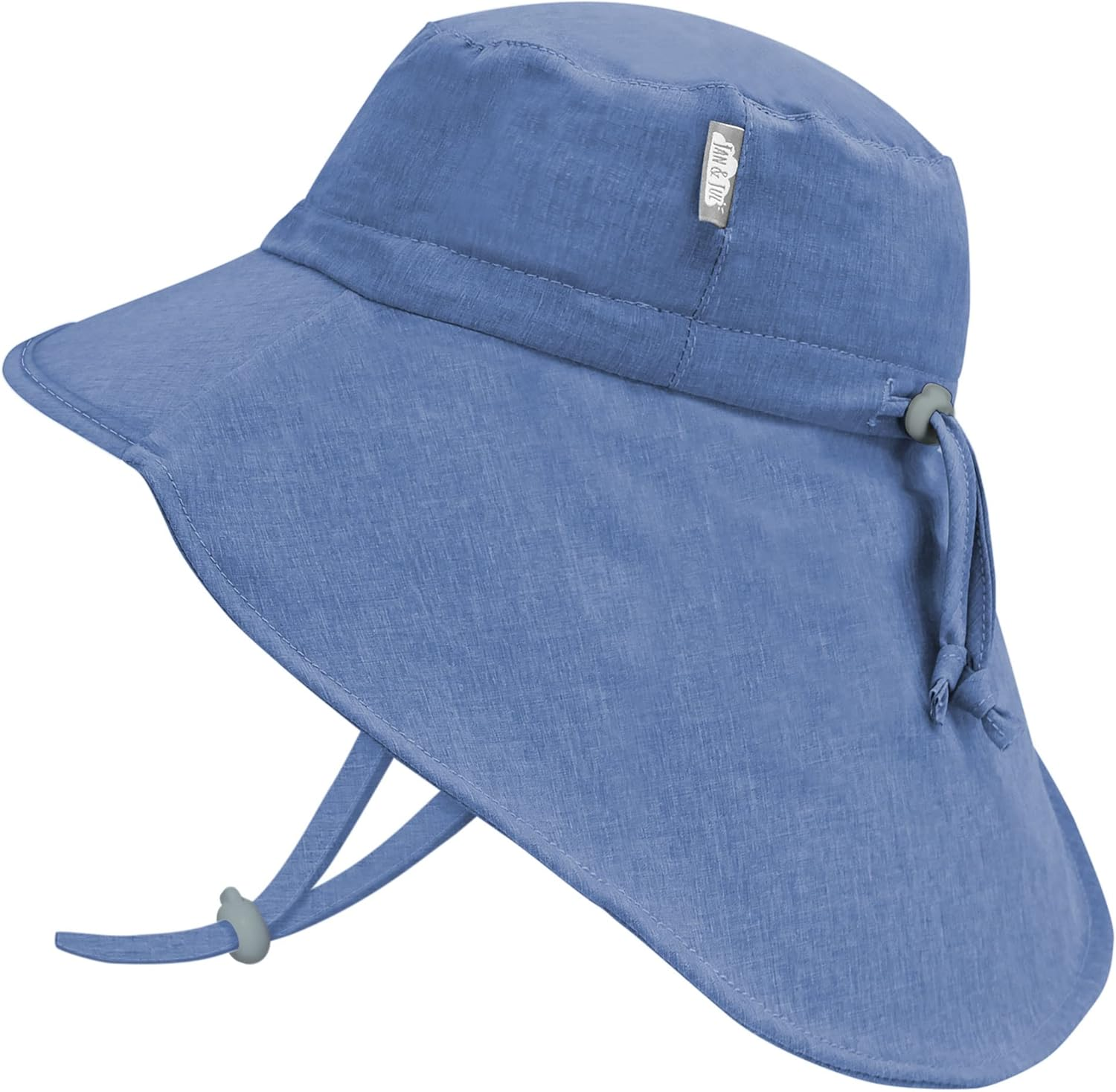 JAN & JUL Grow-With-Me Aqua-Dry Xplorer Sun-Hat for Baby, Toddler and Kids