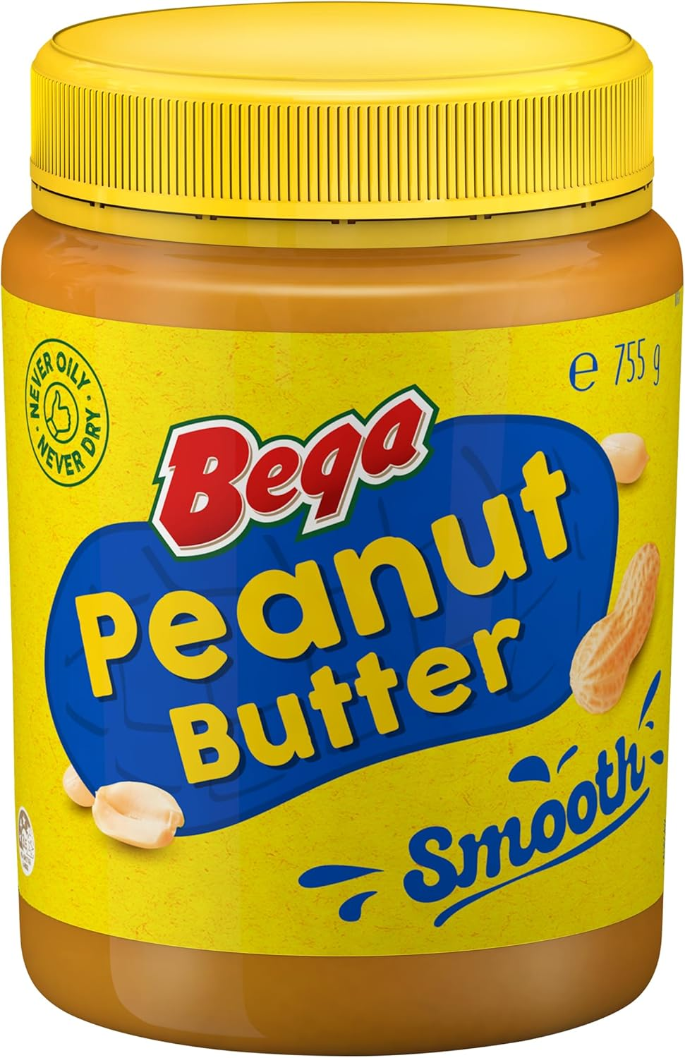 Bega Core Light Smooth Peanut Butter 470 G