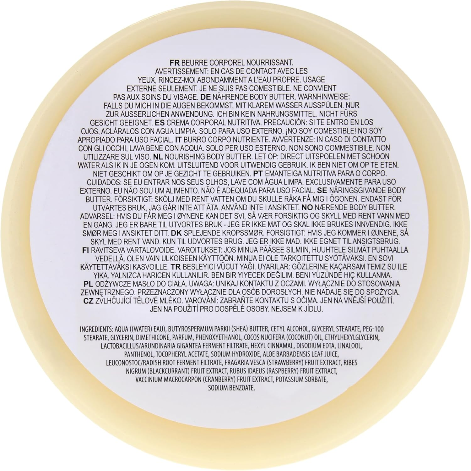 I Love Vanilla Milk Scented Body Butter, Packed with Shea Butter & Coconut Oil to Regenerate & Nourish the Skin, 85% Naturally Derived Ingredients, Vegan-Friendly 11.16 Fl Oz image number 3