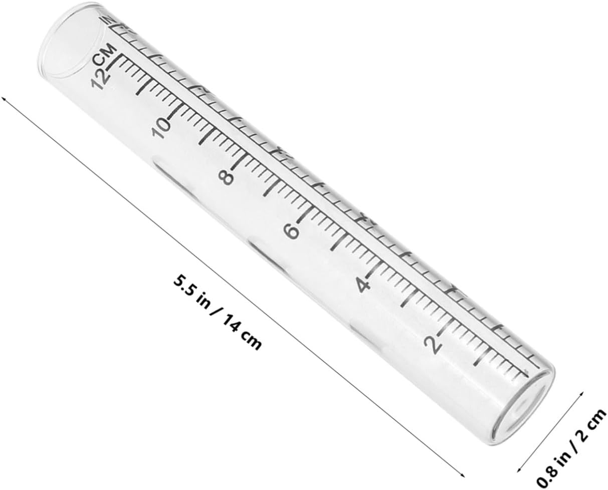 Bestonzon Accurate Outdoor Rain Gauge with Stainless Steel Mounting Bracket for Garden and Patio Precise Glass Rain Measuring Device with Easy Installation and Secure Support Digital Water image number 3