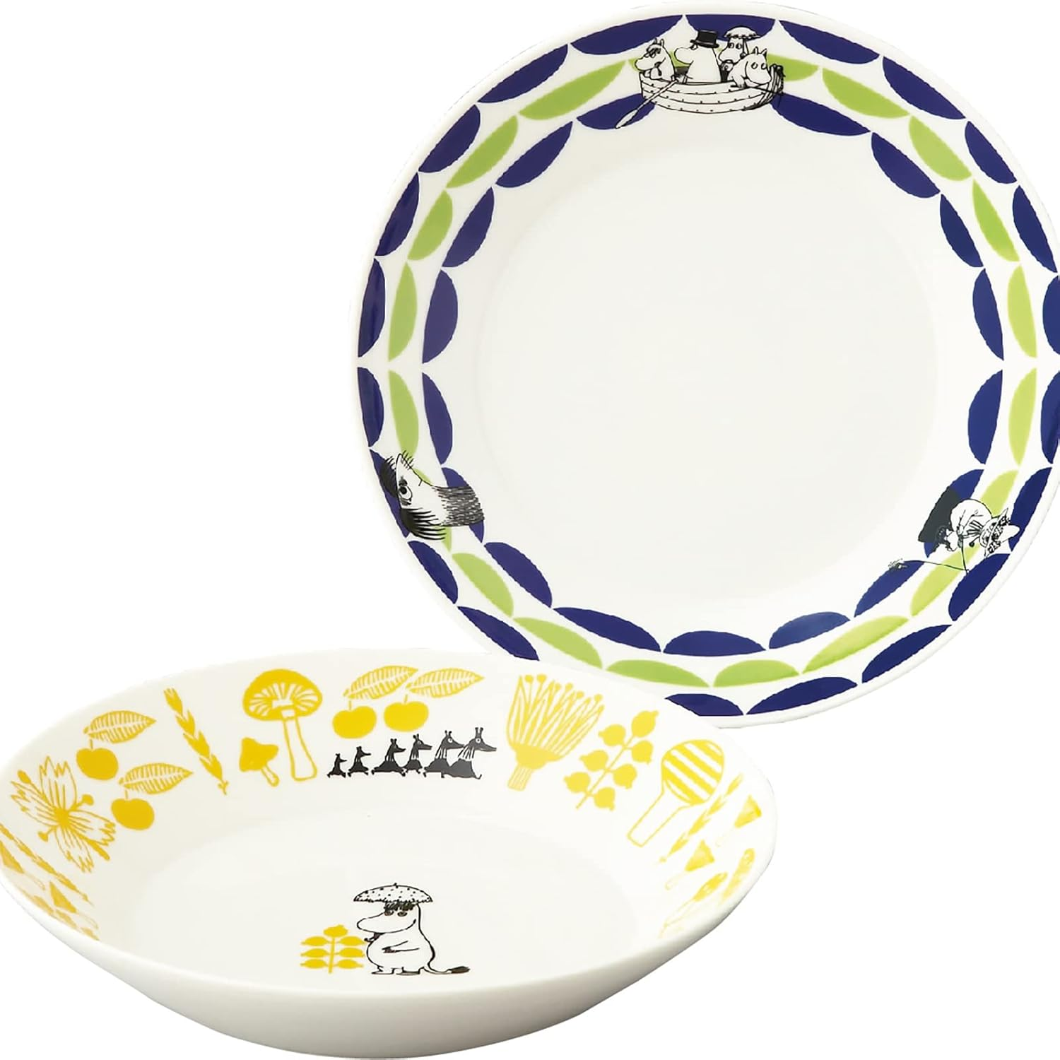 Moomin Couvio Pair Mug (Mushroom/Wave) image number 7