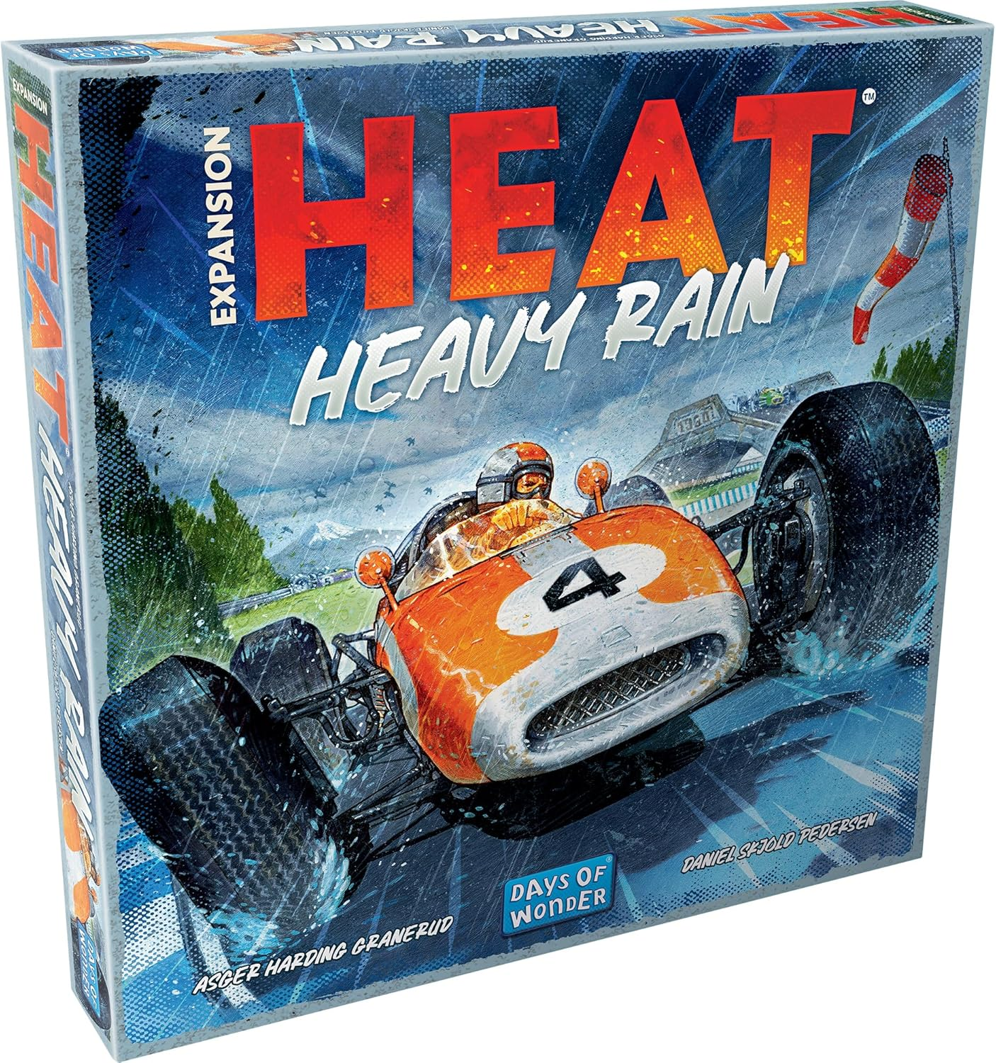 Days of Wonder | Heat Heavy Rain Expansion | Board Game image number 4