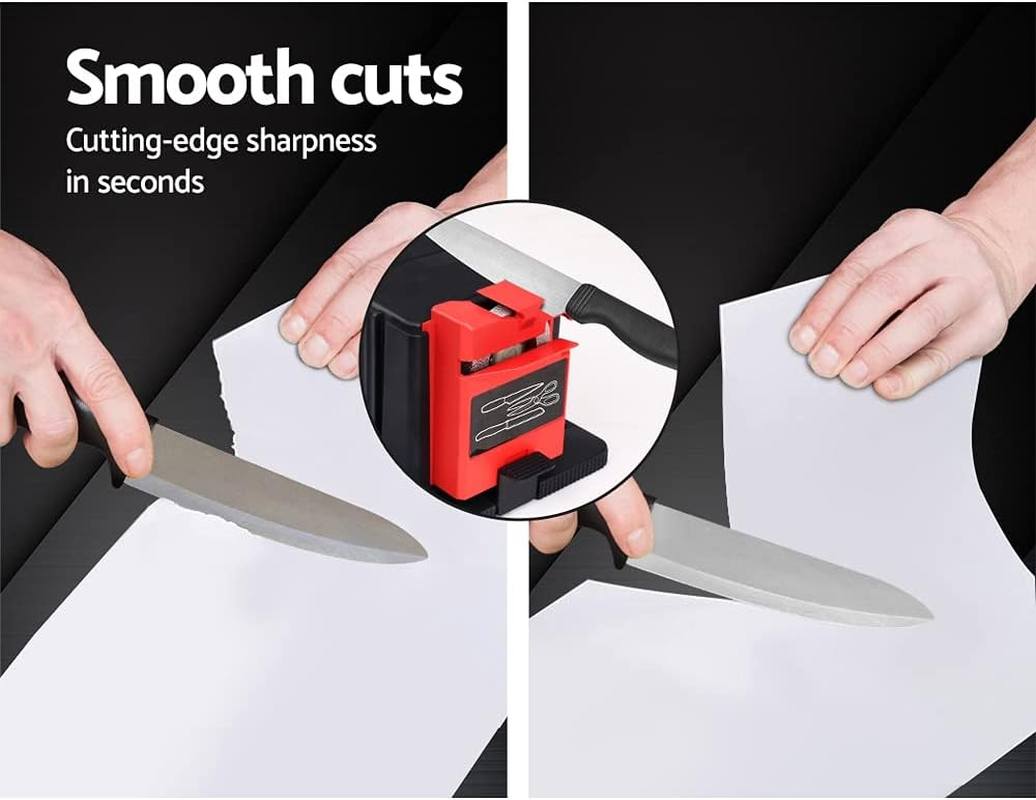 Giantz Tool Sharpener, 96W Electric Multi Tools Function Sharpeners Drill Bit Knife Scissors Chisel Sharpening Machine Equipment, Diamond Grinding Wheel Bench Mountable 20 X 18 X 16Cm image number 5