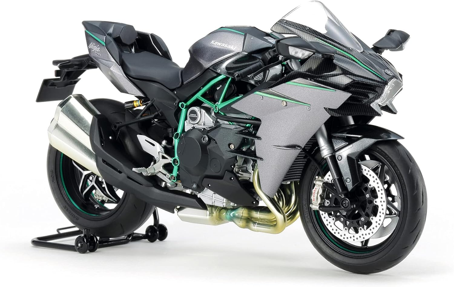 Tamiya 1:12 Scale Kawasaki Ninja H2 Carbon Model Kit