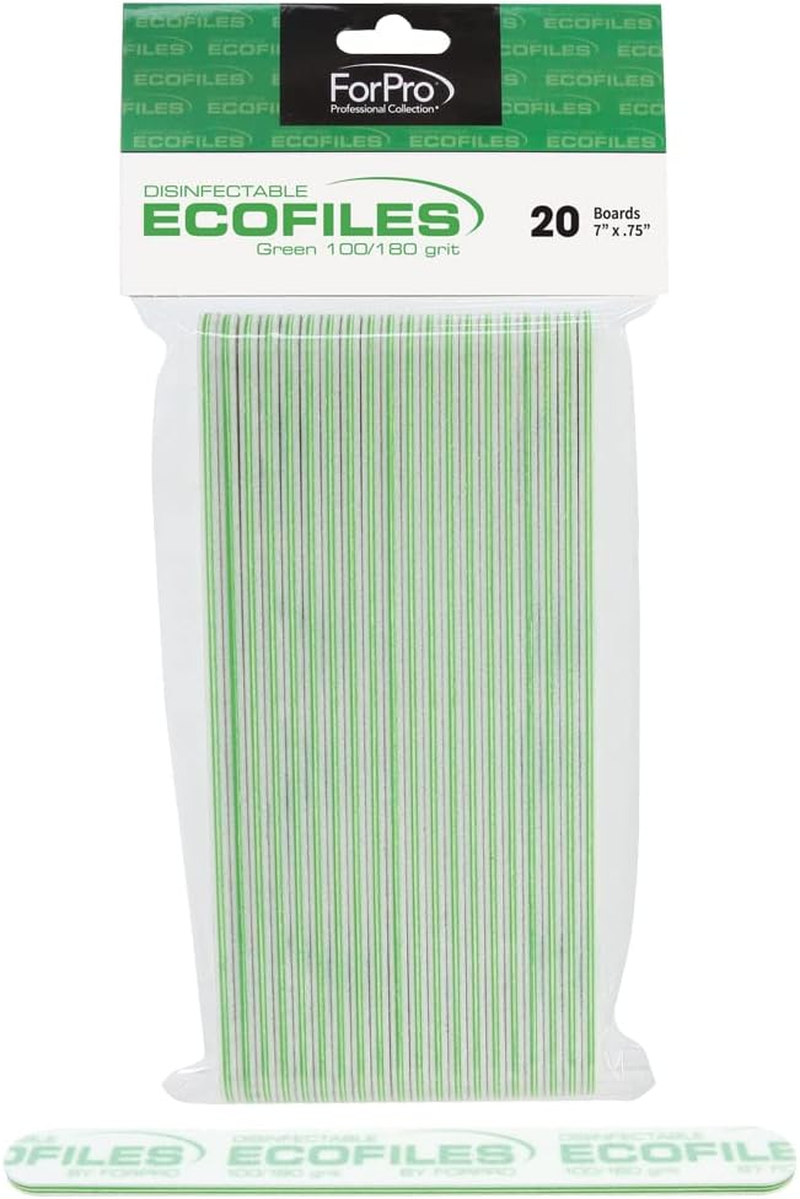 For Pro Green Ecofile 100/180 Grit, 20 Count