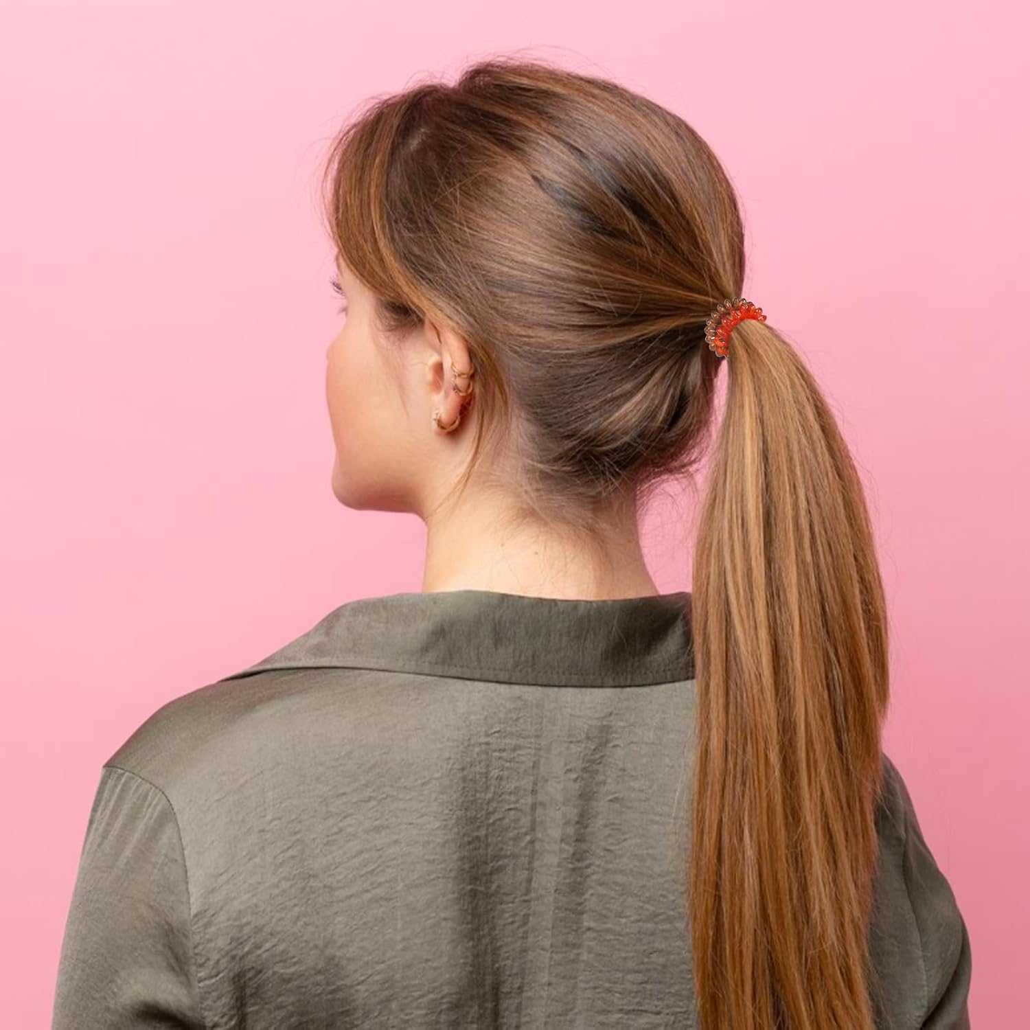 Chewing Bracelets, 20 PCS Sensory Stretchy Coil Bracelets for Relieve Autism, Anxiety, ADHD (Random Color) image number 3