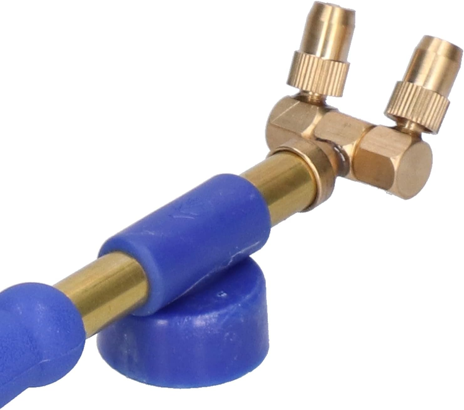 Garden Sprayer, with Double Nozzles G3/4 Female Thread Water Sprinkler, Telescopic Copper Rod Spray Misting, Water Jet image number 6