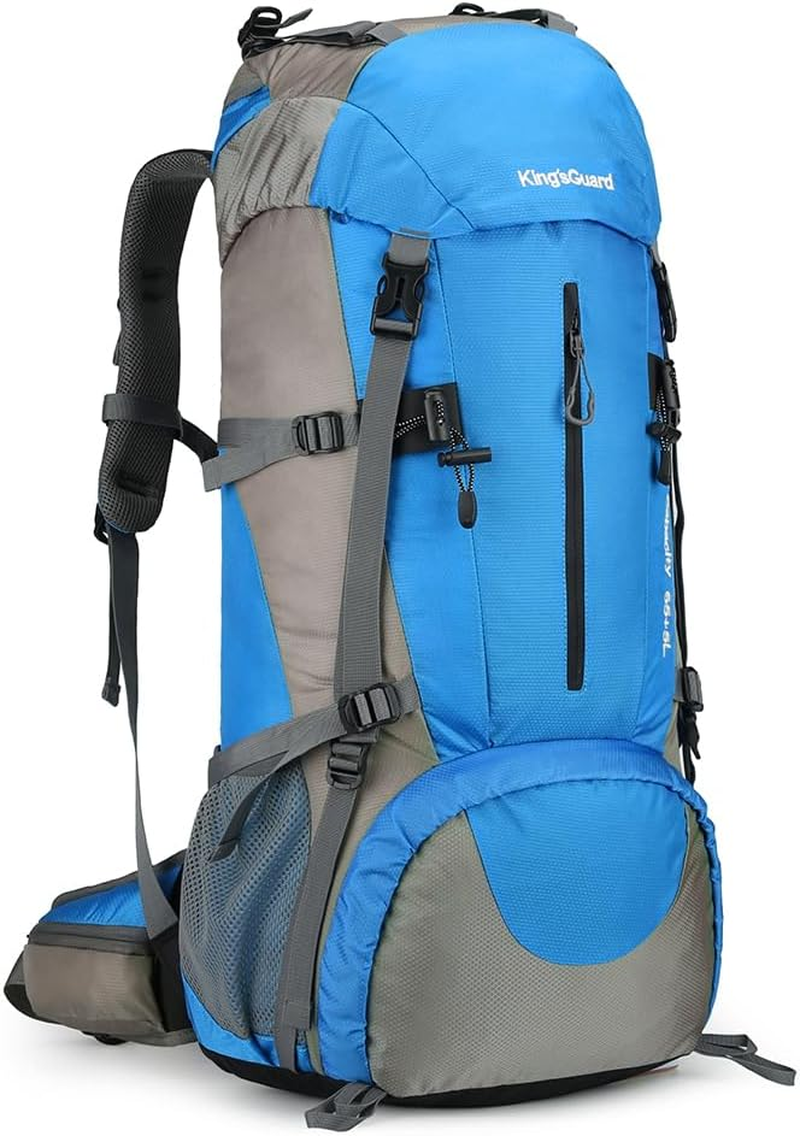 Hongxinghai 70L Camping Hiking Backpack with Rain Cover Waterproof Backpacking Backpack for Hiking Treeking Climbing Outdoor