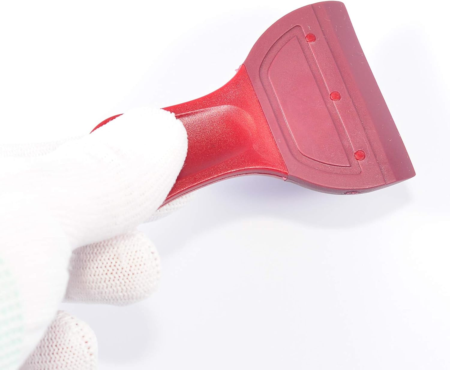 AHCHAY Small Squeegee Soft Rubber Blade 2.3 Inch Mini Size for Screen Printing, Chalk Paste or Ink, Self-Adhesive Vinyl, Desktop Screen Cleaning, Big Version, Pack of 2 image number 5