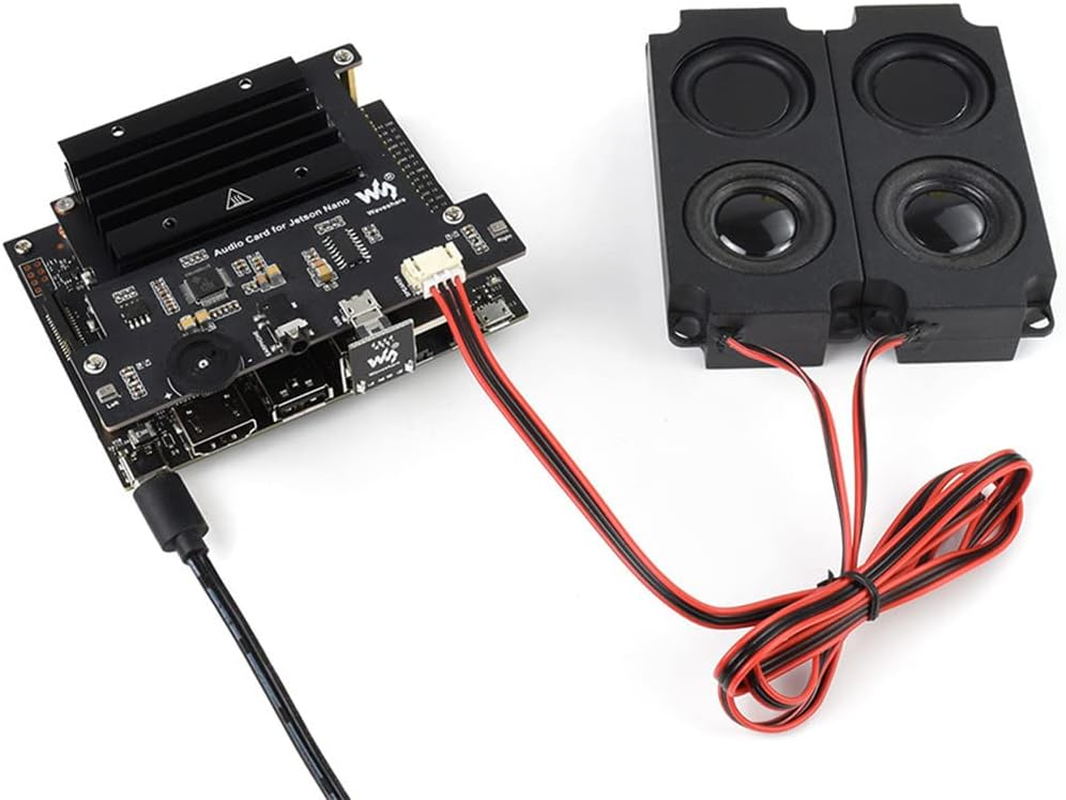 Driver-Free Audio Sound Card HAT Speaker for NVIDIA Jetson Nano Developer Kit Accessory image number 3