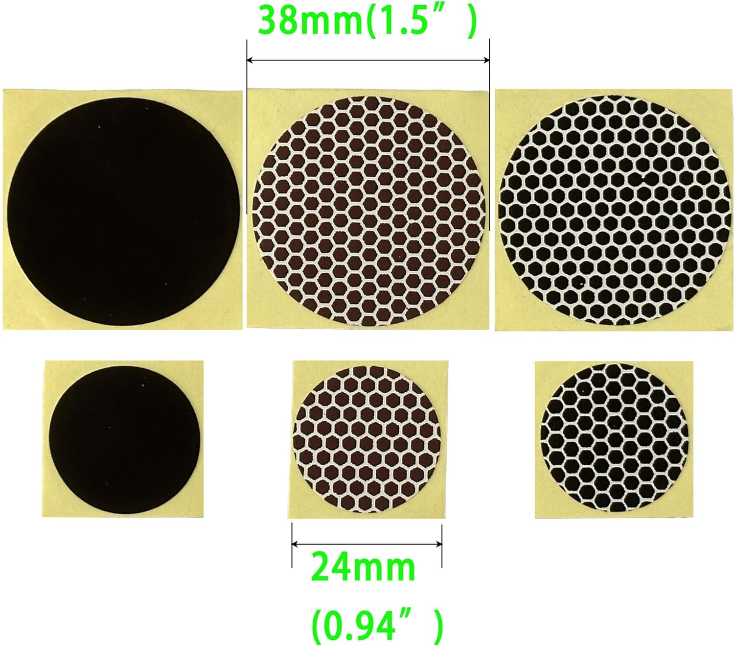 Black Match Striker Paper 24Mm Round, Adhesive Backed Striker Paper image number 5