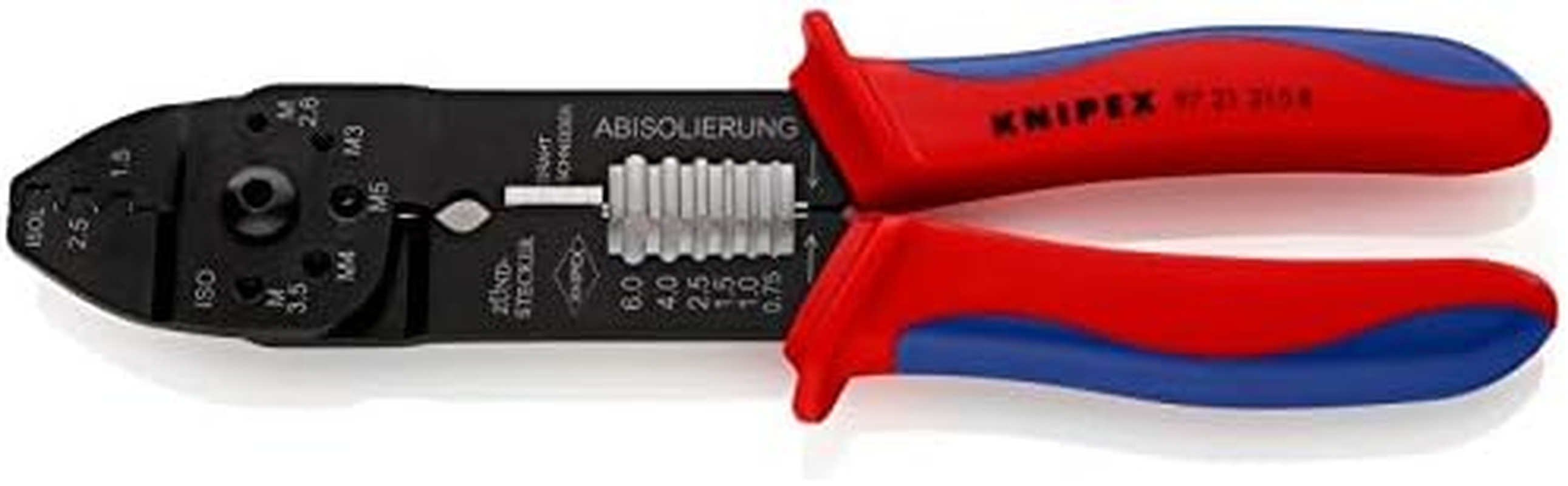 Knipex 97 21 215 B Crimping Pliers, Multicolor image number 2