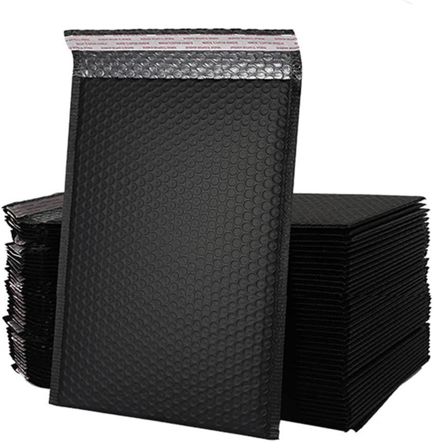 25X 29X37Cm Poly Bubble Mailer Black Colour Multi-Size Plastic Padded Bag Envelope 2Size